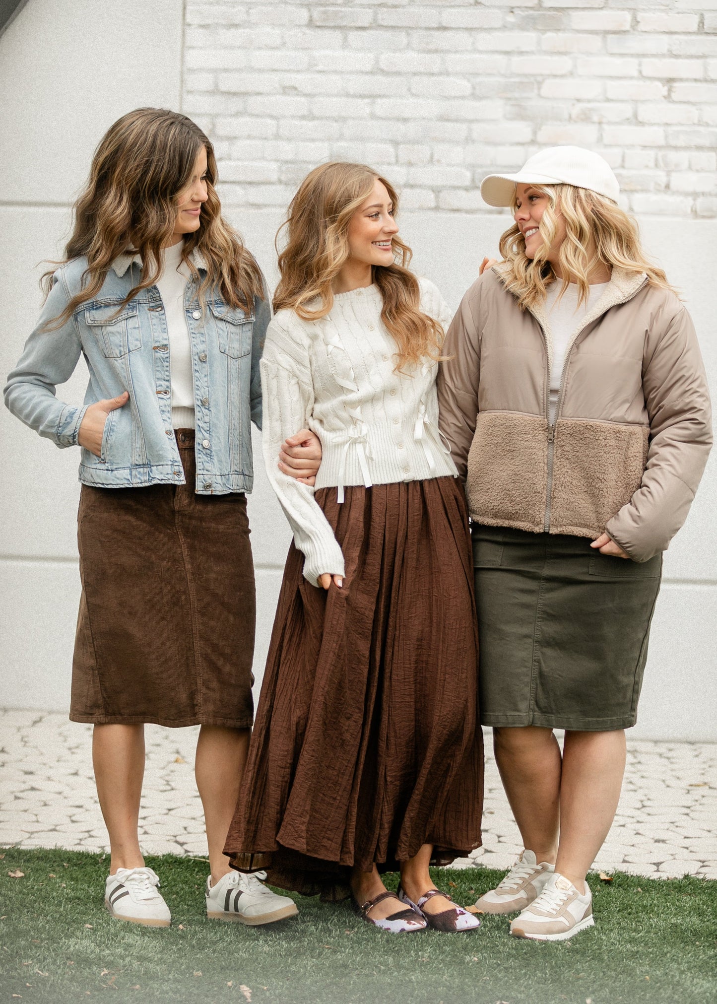 Fleece Block Zip Up Coat FF Layering Essentials