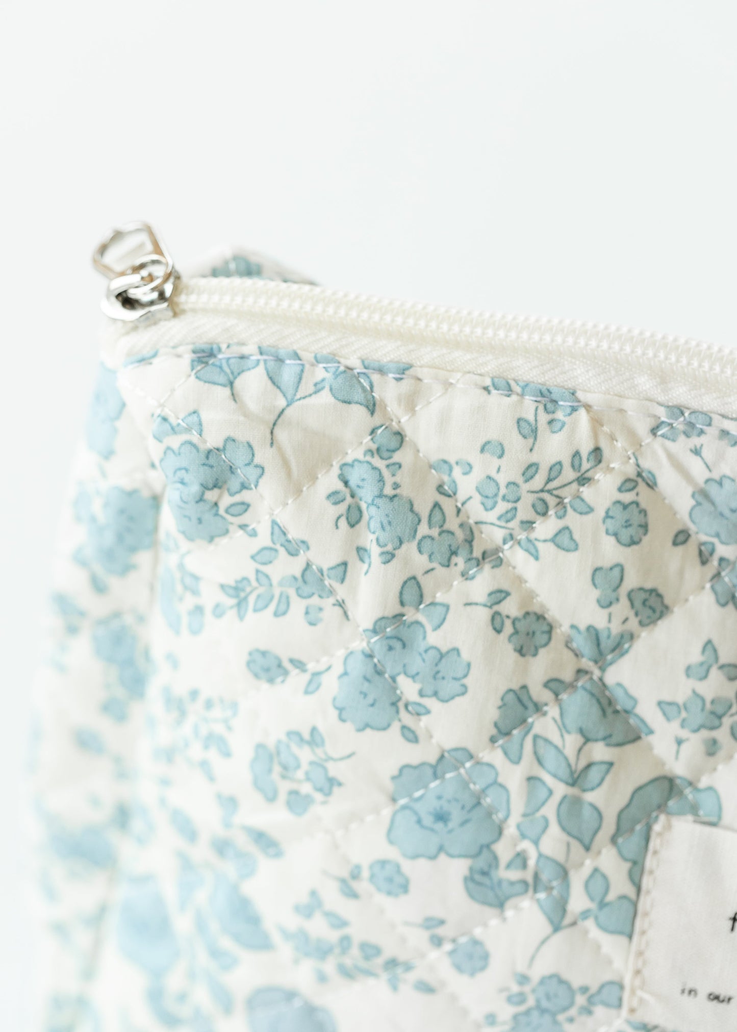 Floral Print Quilted Bag Accessories