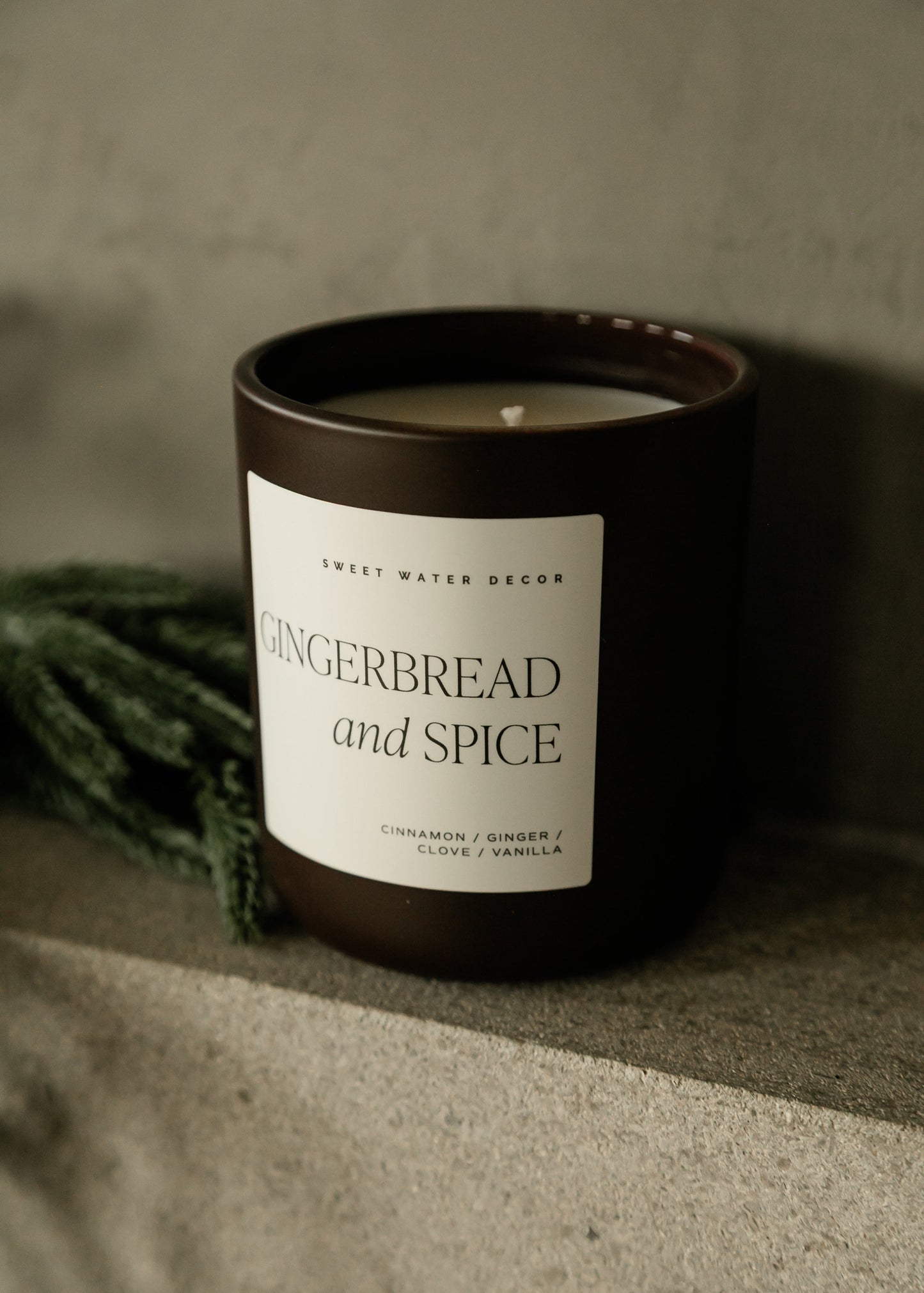 Gingerbread and Spice 15 oz Soy Candle FF Home + Lifestyle