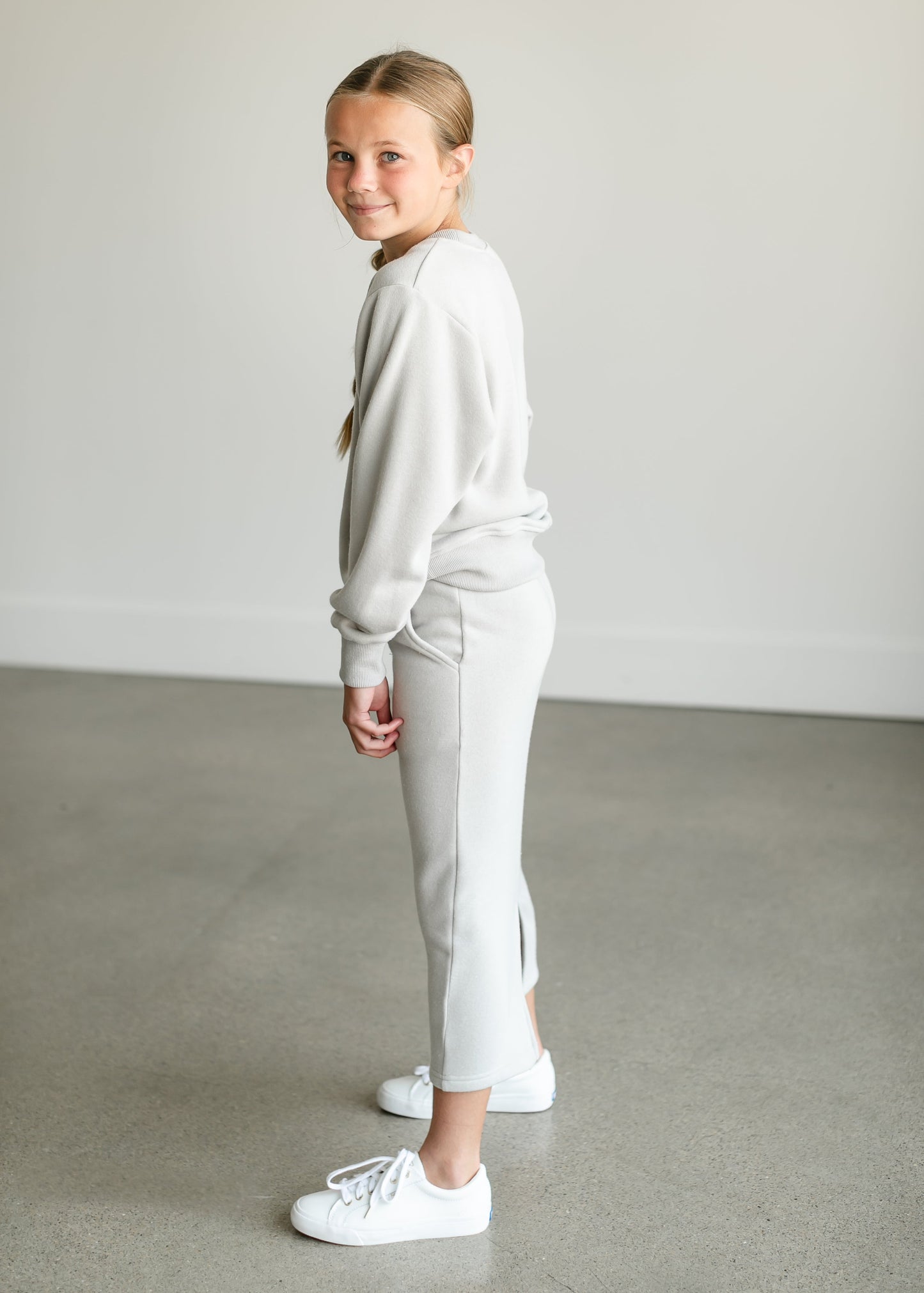 Girl's Essential sweatshirt Set Top IC Girls