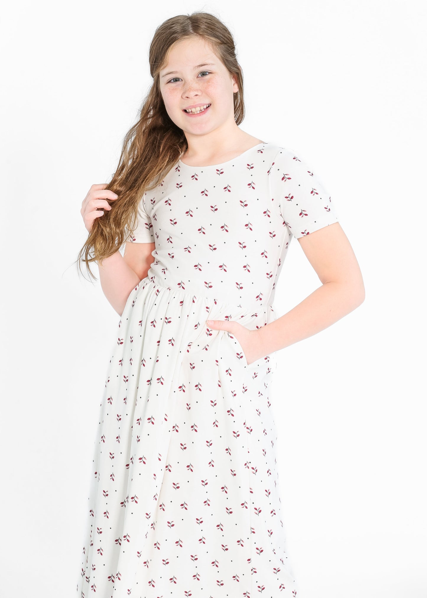 Girl's Jasmine Short Sleeve Dress IC Girls