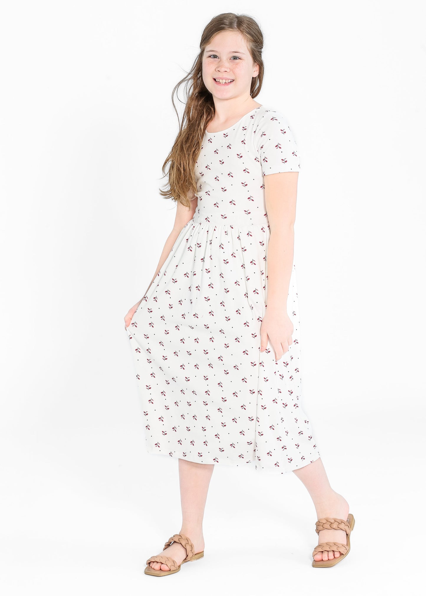 Girl's Jasmine Short Sleeve Dress IC Girls