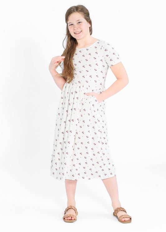 Girl's Jasmine Short Sleeve Dress IC Girls