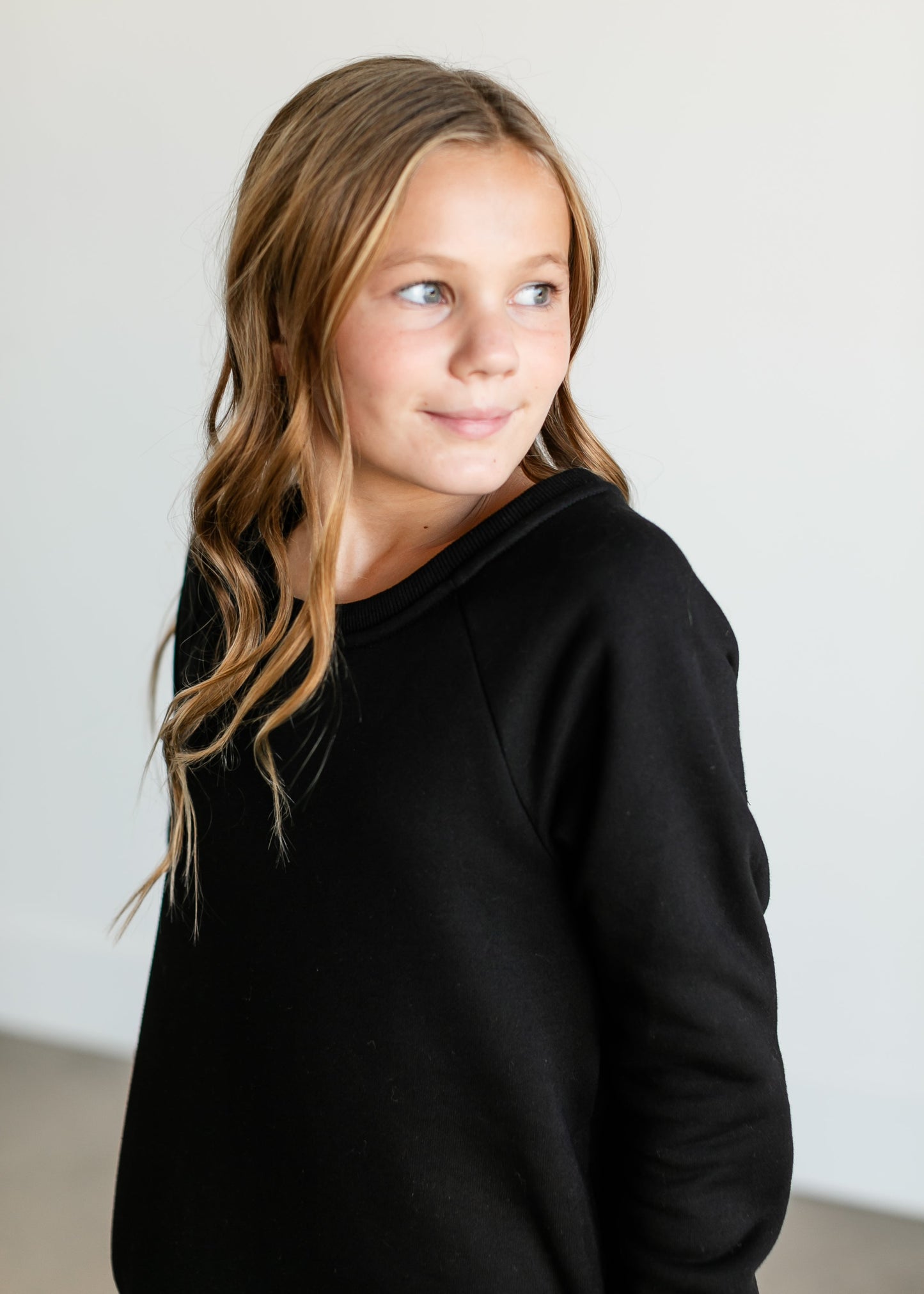Girl's Nova Crewneck Sweatshirt Dress IC Girls