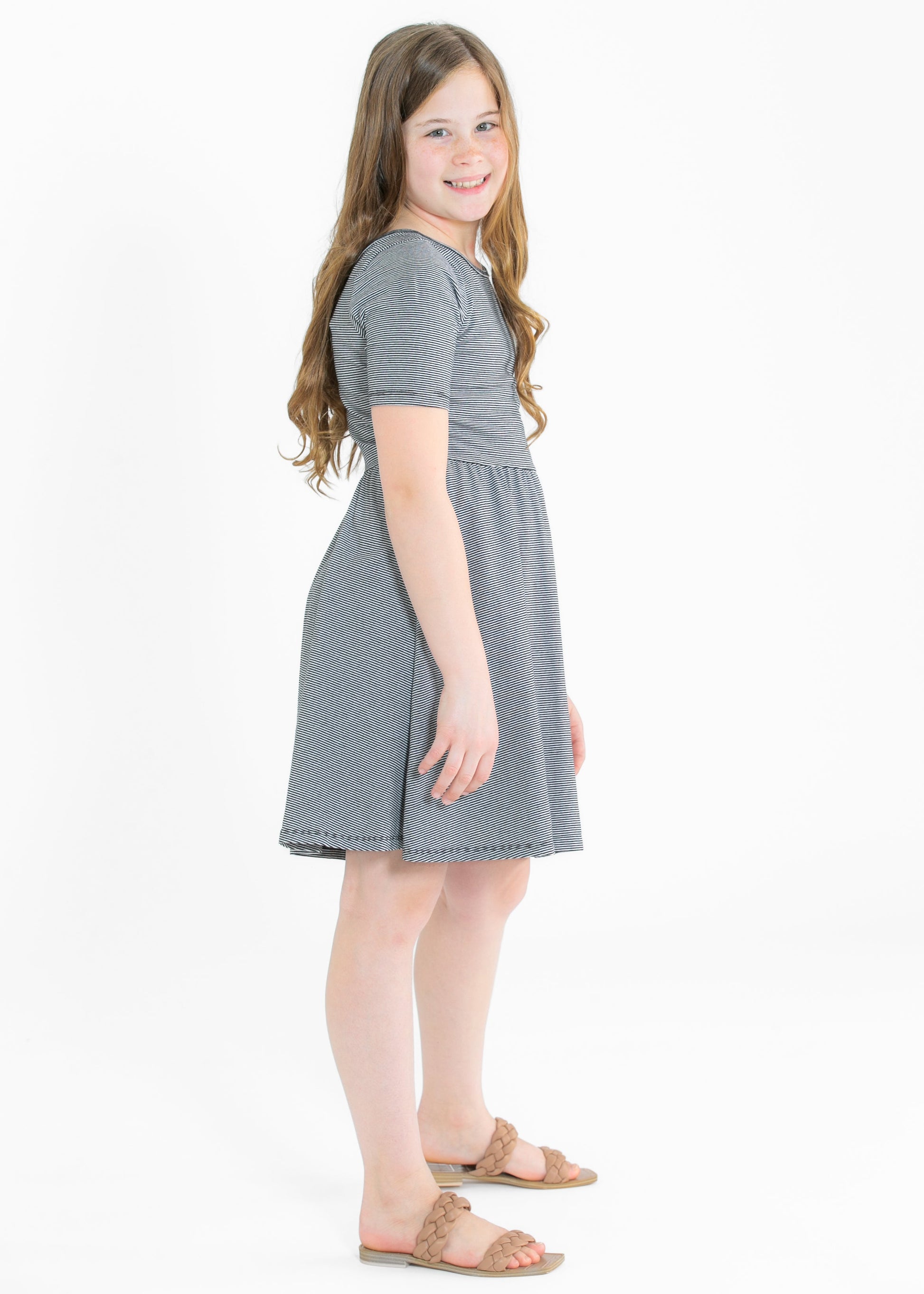 Girl's Saylor Skater Midi Dress IC Girls