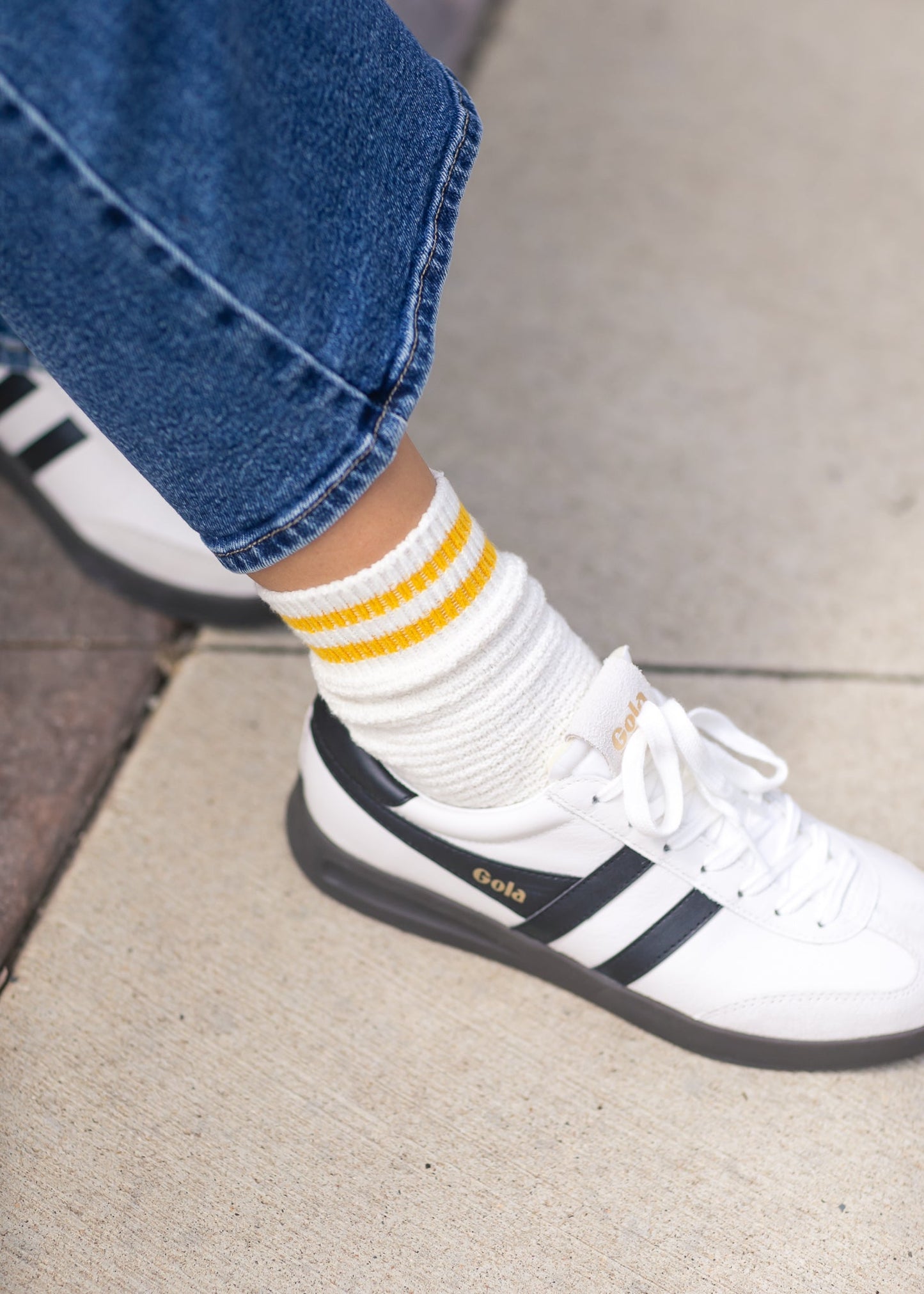 Gola® Women's Cyclone Leather Sneakers Shoes
