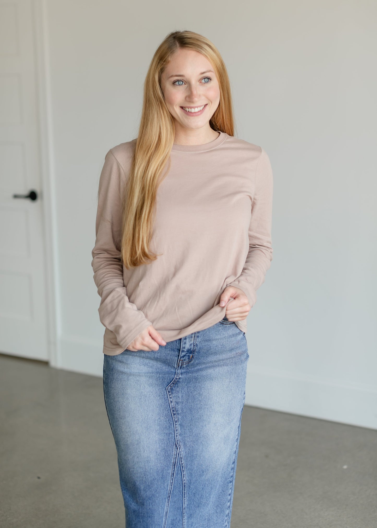 Grayson Long Sleeve T-shirt FF Tops