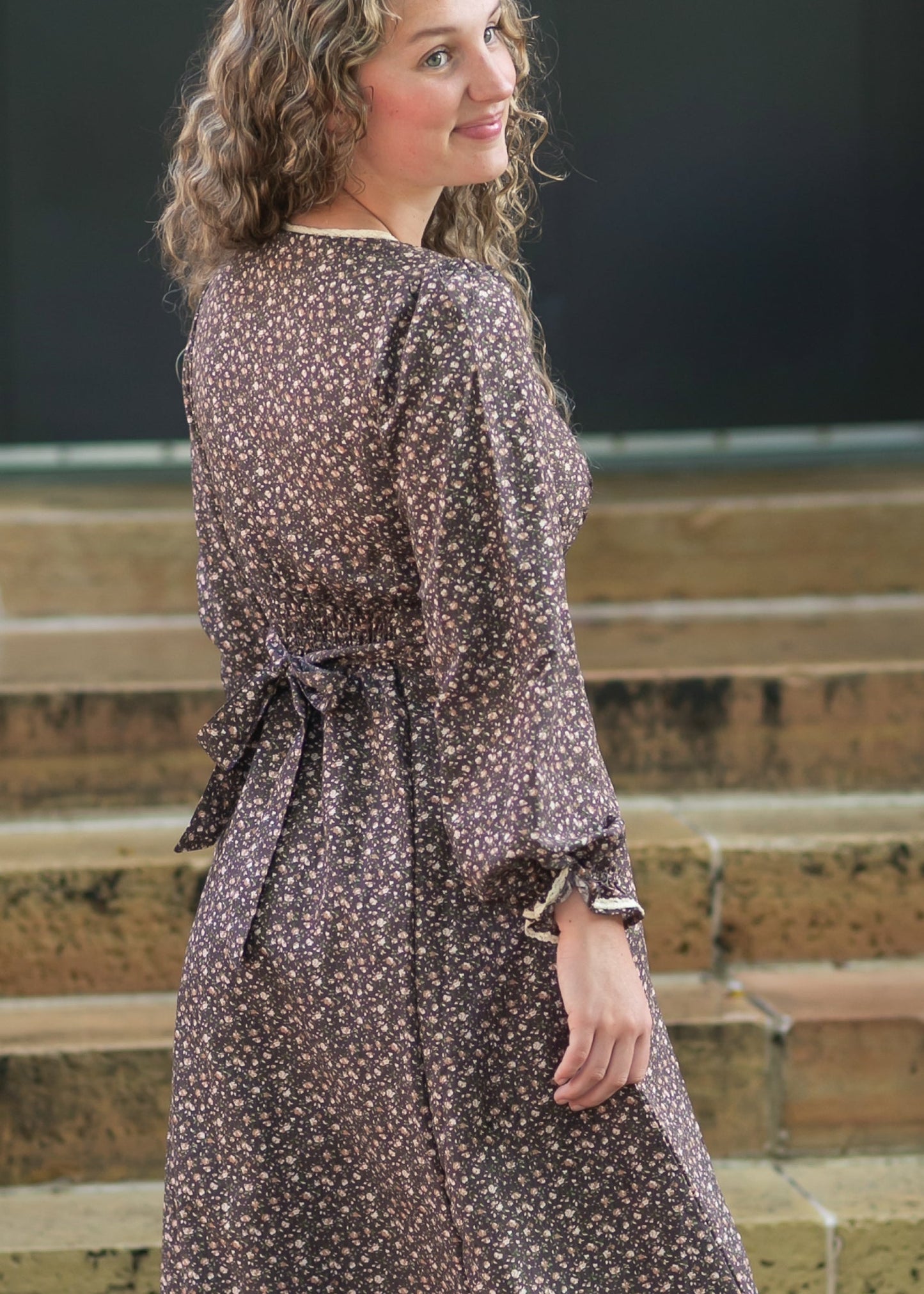 Greer Long Sleeve Dress FF Dresses