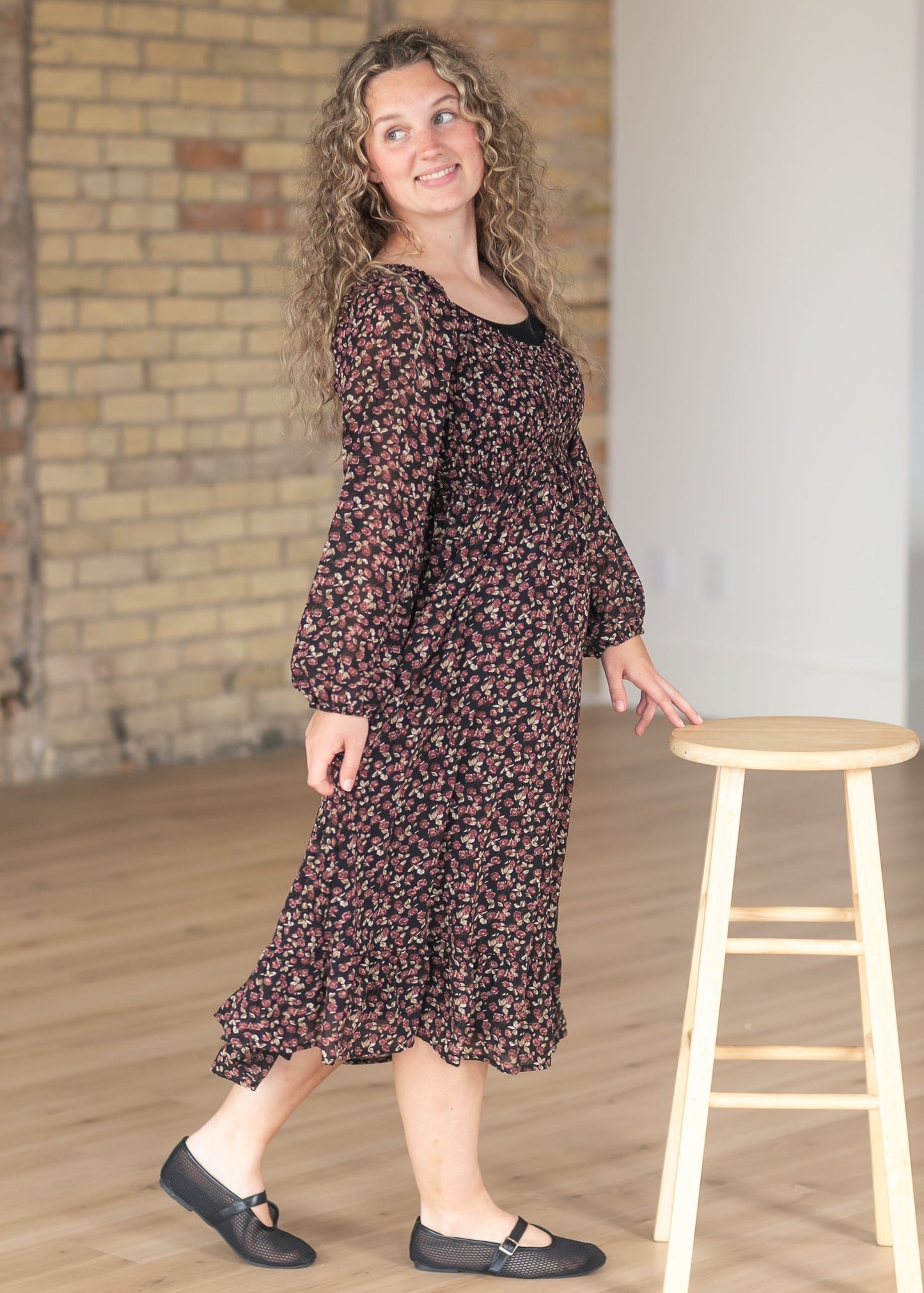 Greer Long Sleeve Dress FF Dresses