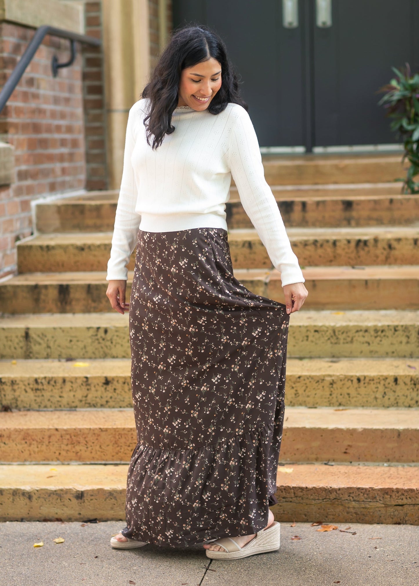 Havyn Lined Maxi Skirt IC Skirts