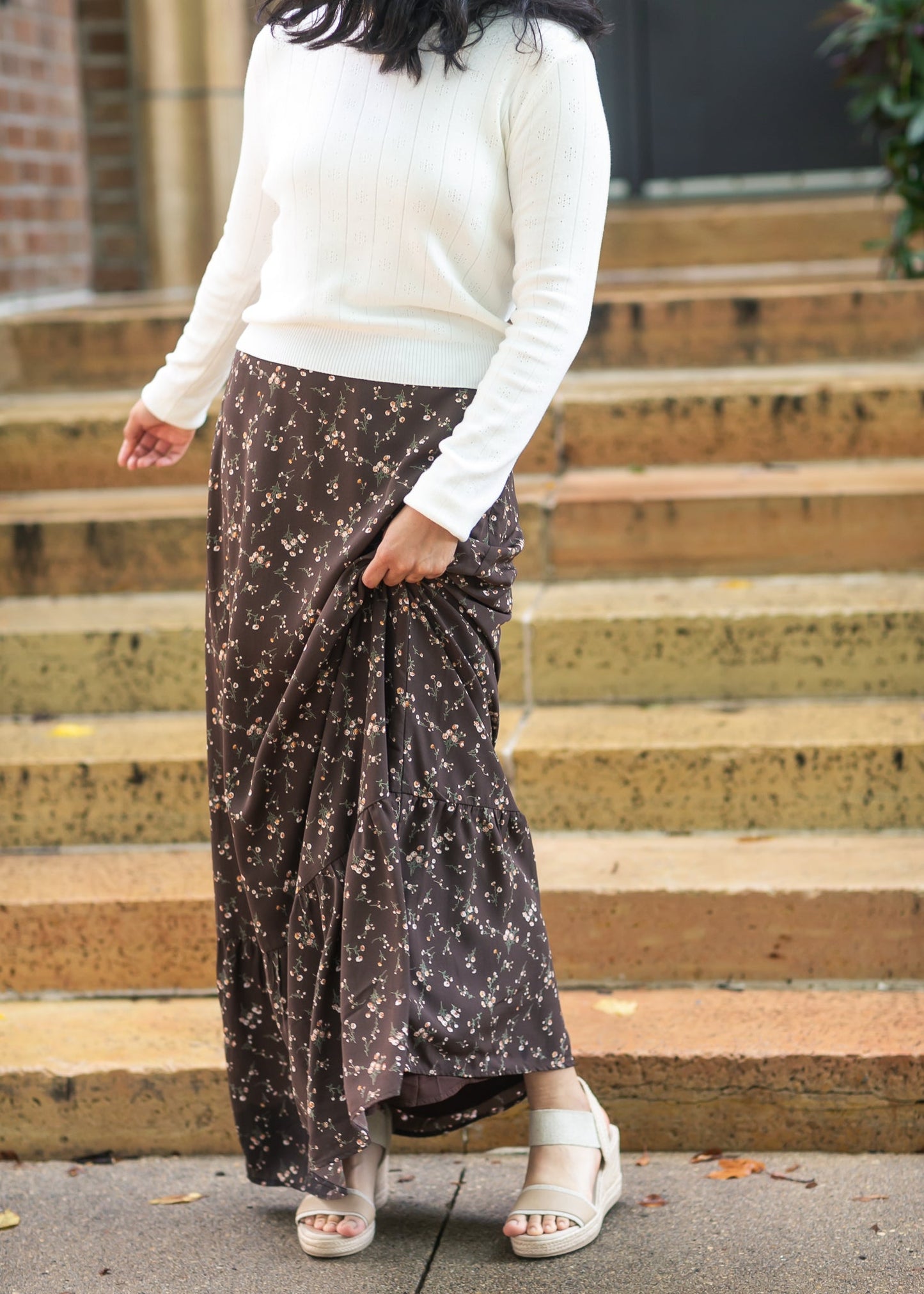 Havyn Lined Maxi Skirt IC Skirts