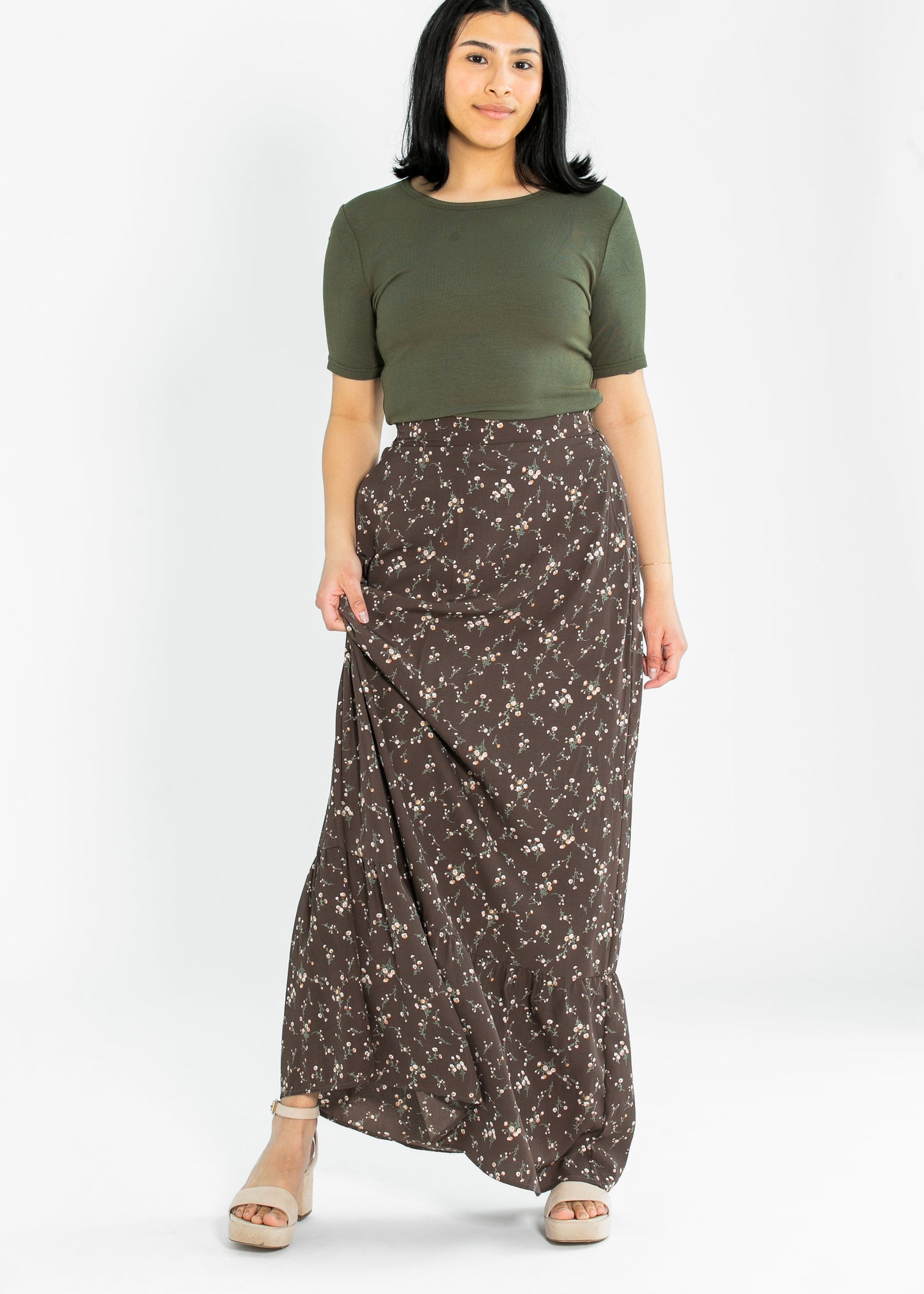 Havyn Lined Maxi Skirt IC Skirts
