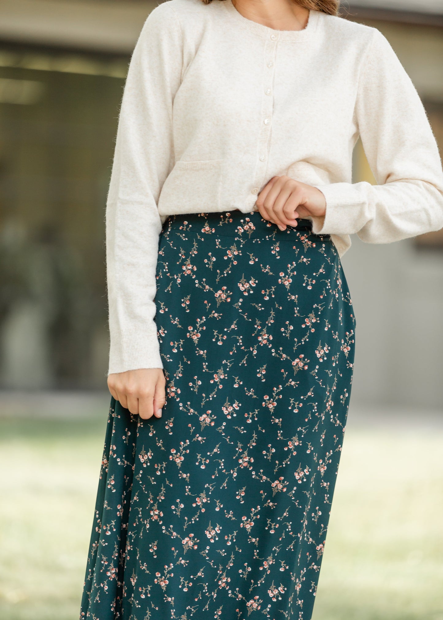 Havyn Lined Maxi Skirt IC Skirts