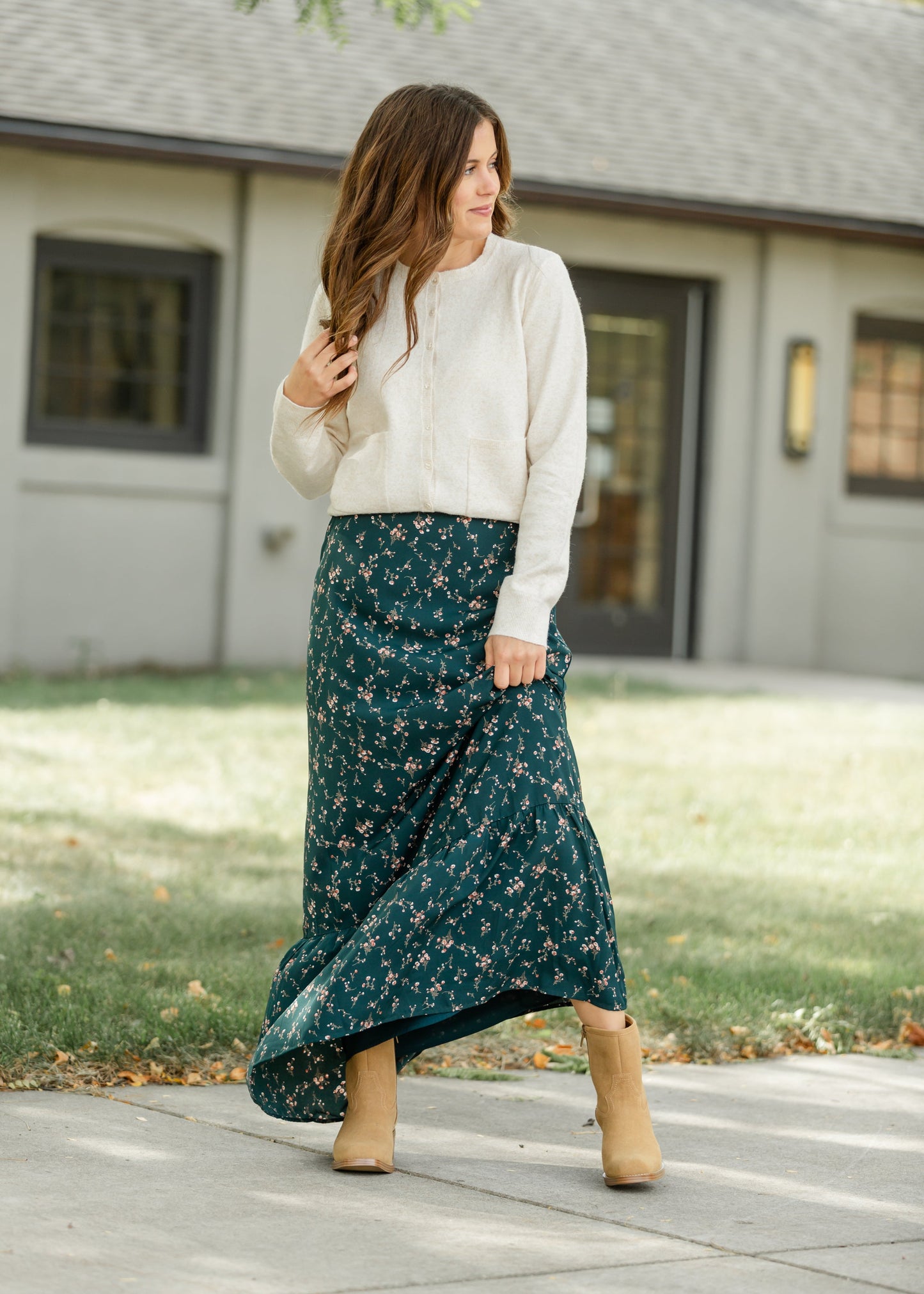 Havyn Lined Maxi Skirt IC Skirts