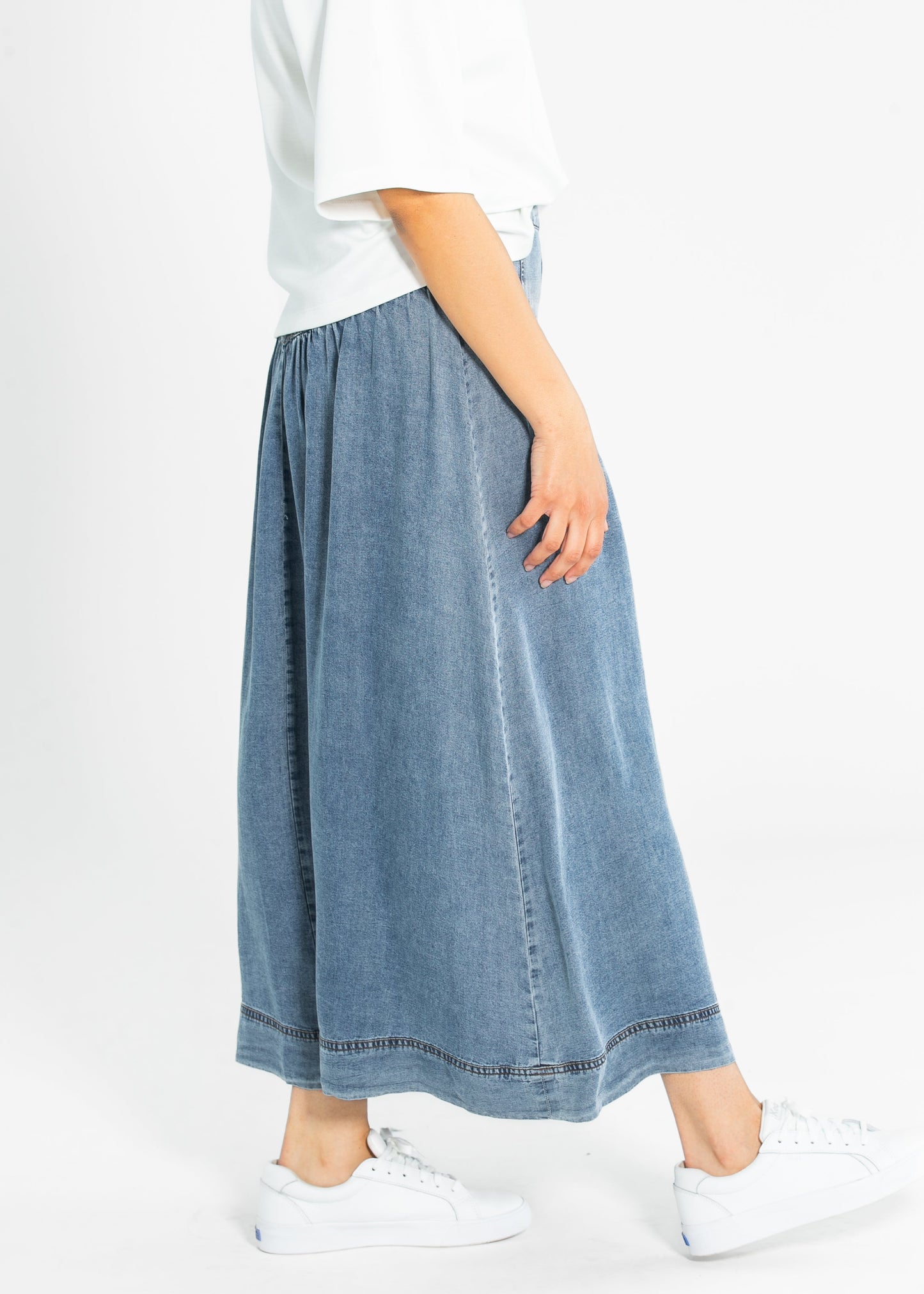 Heartloom® Amela Denim Maxi Skirt FF Skirts