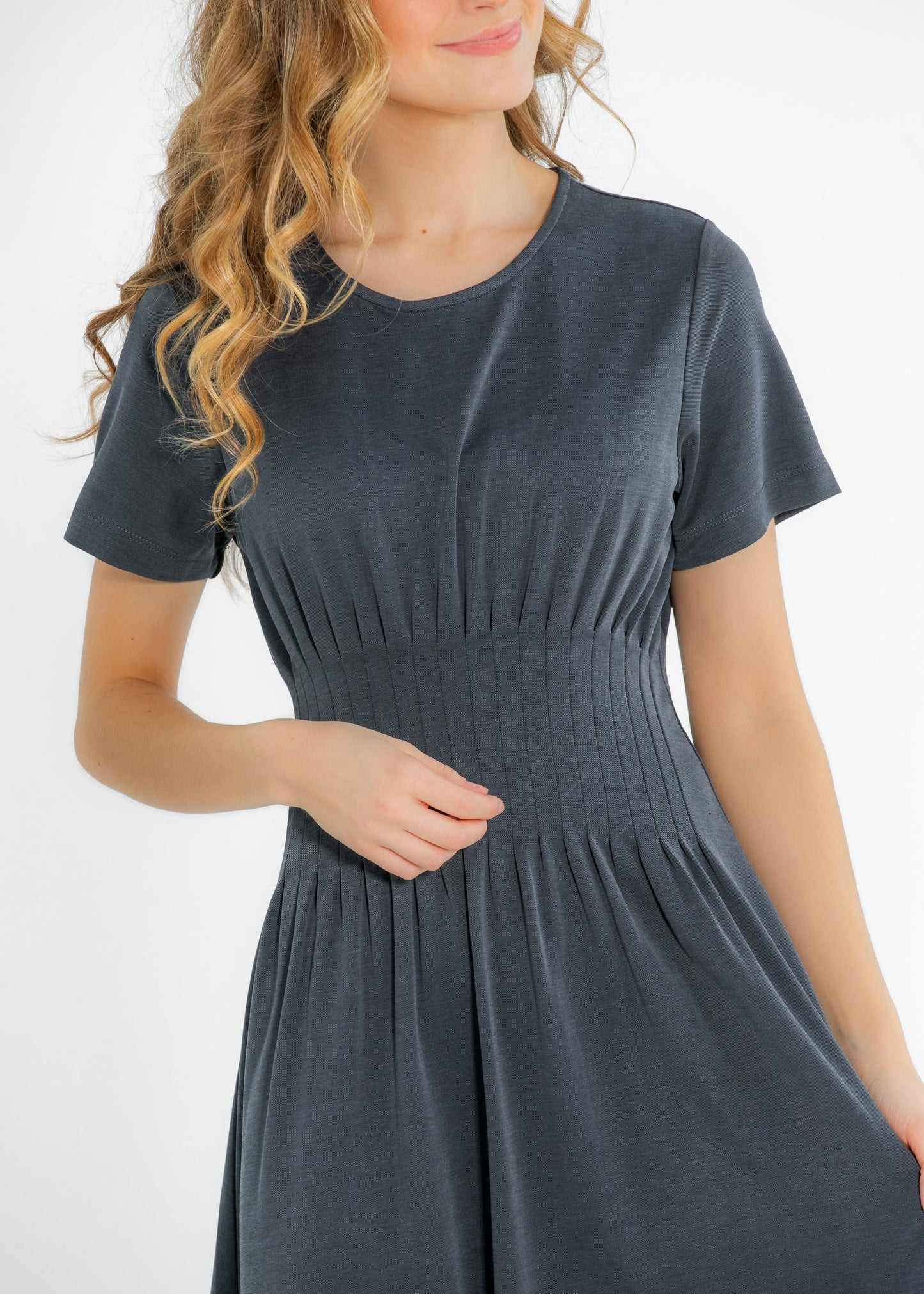 Heartloom® Archie Short Sleeve Jersey Maxi Dress FF Dresses