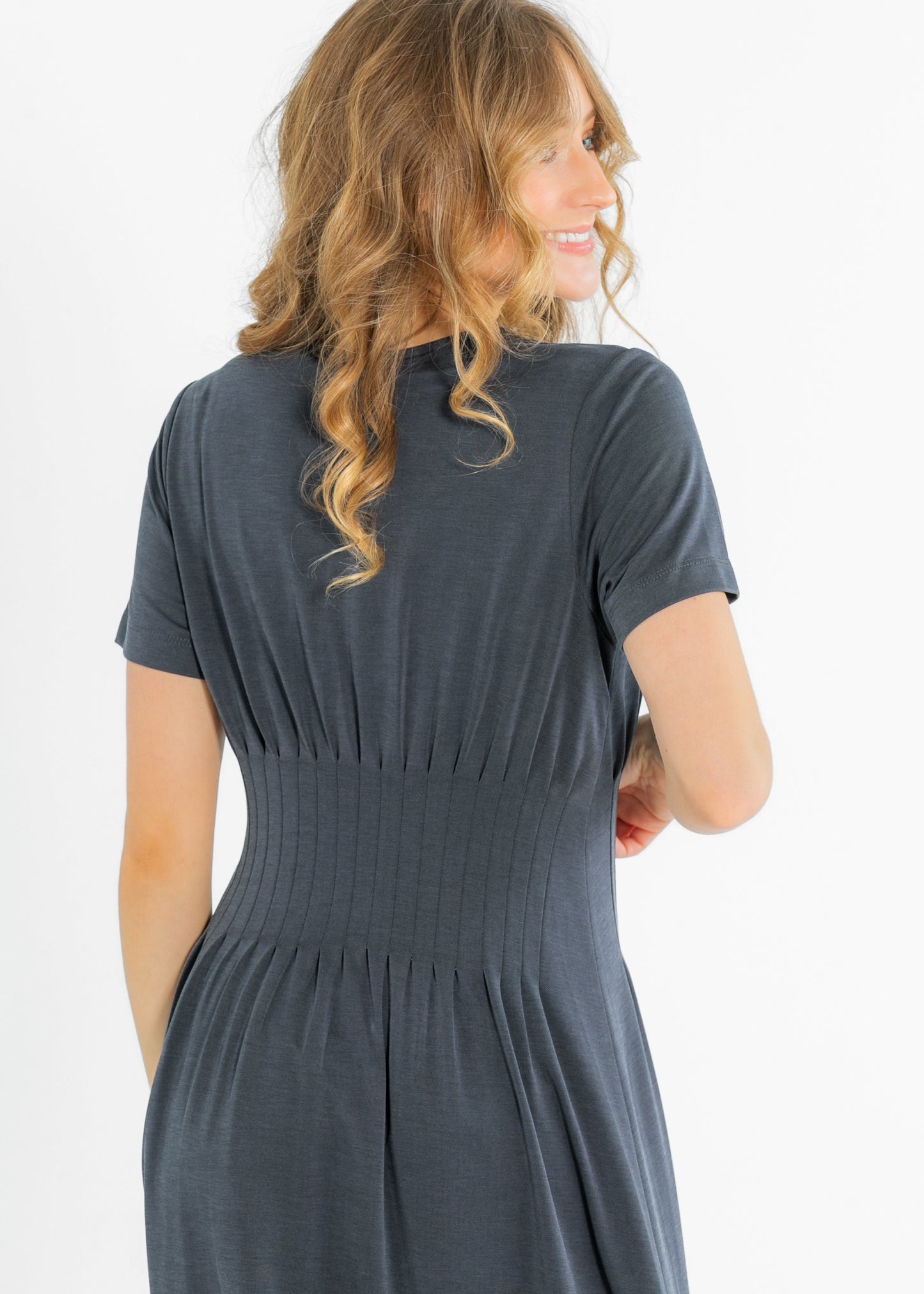 Heartloom® Archie Short Sleeve Jersey Maxi Dress FF Dresses
