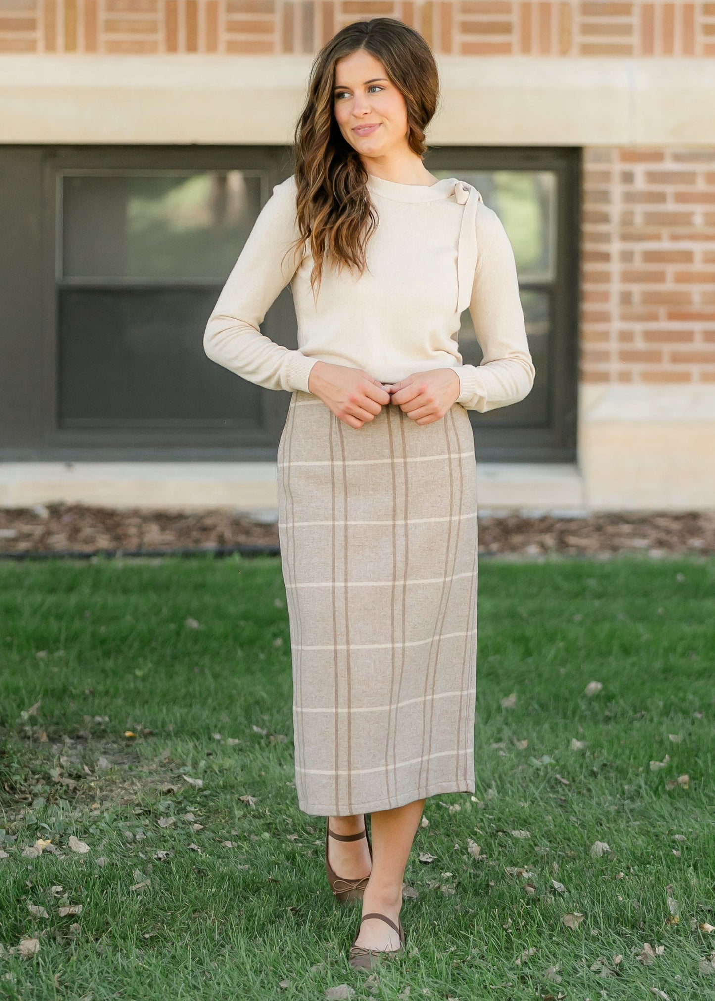 Heartloom® Lissa Bow Sweater FF Tops
