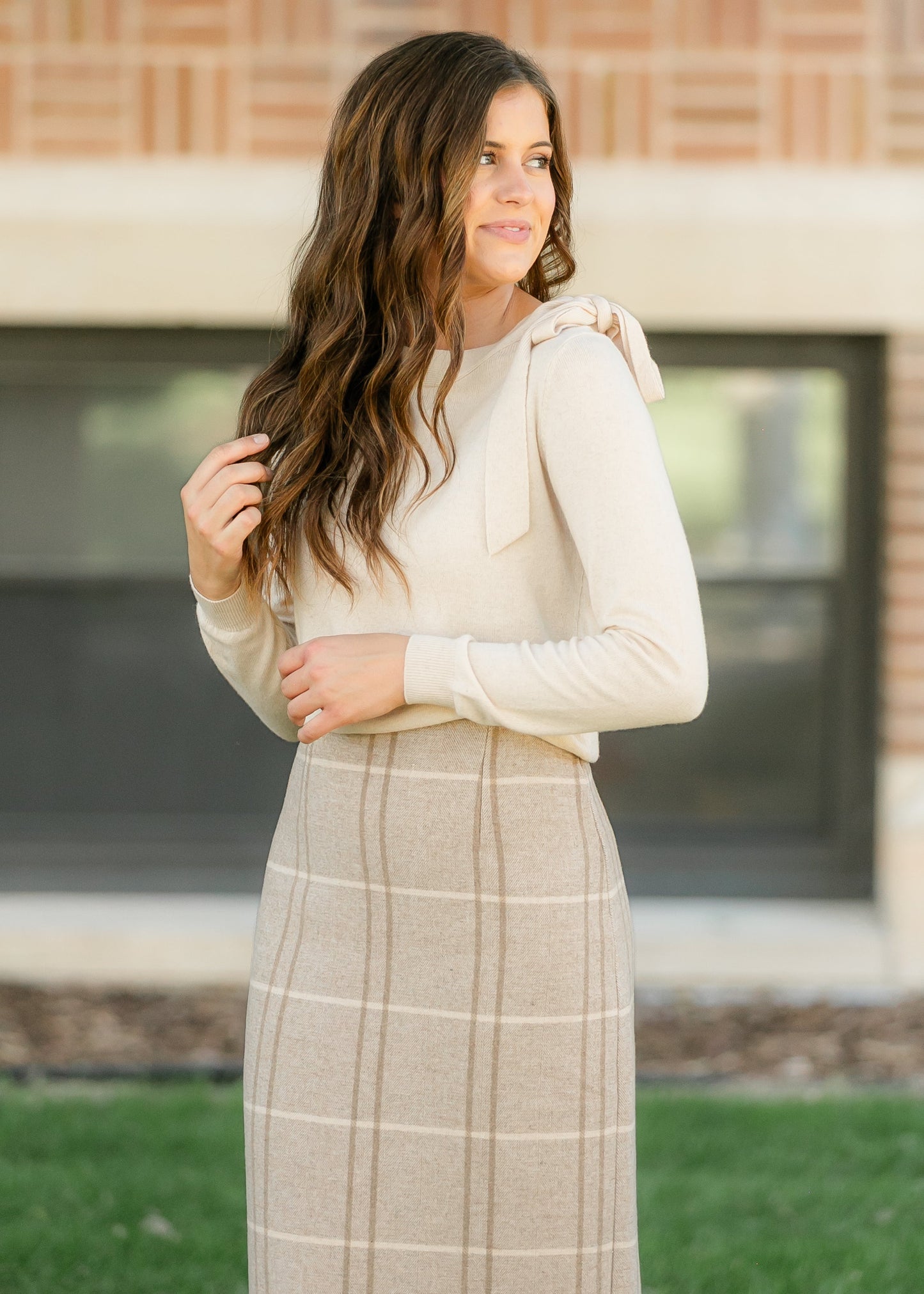 Heartloom® Lissa Bow Sweater FF Tops