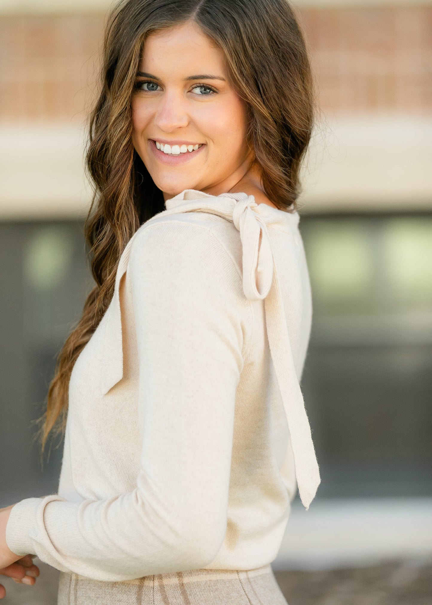 Heartloom® Lissa Bow Sweater FF Tops