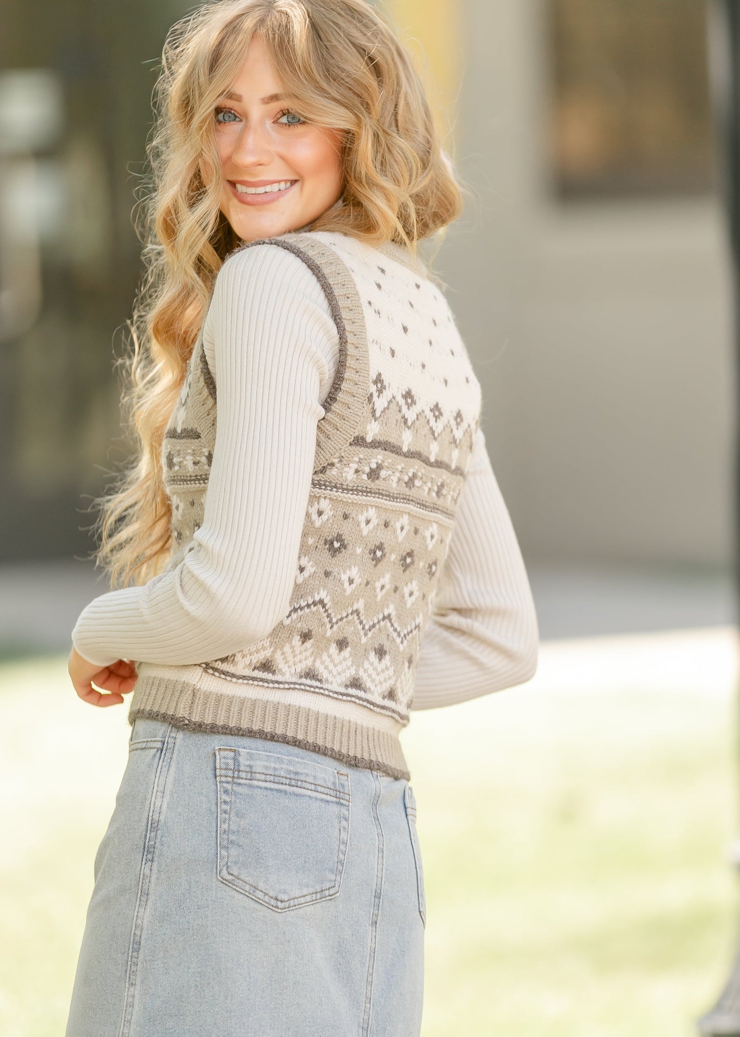 Heartloom® Vivi Knit Vest FF Layering Essentials