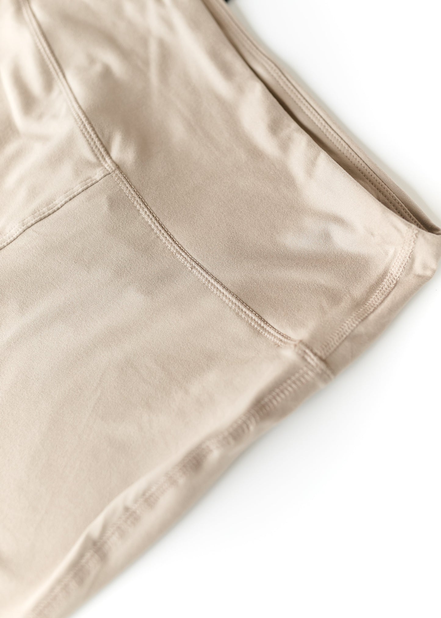 High Waist Soft Leggings FF Layering Essentials Beige / S