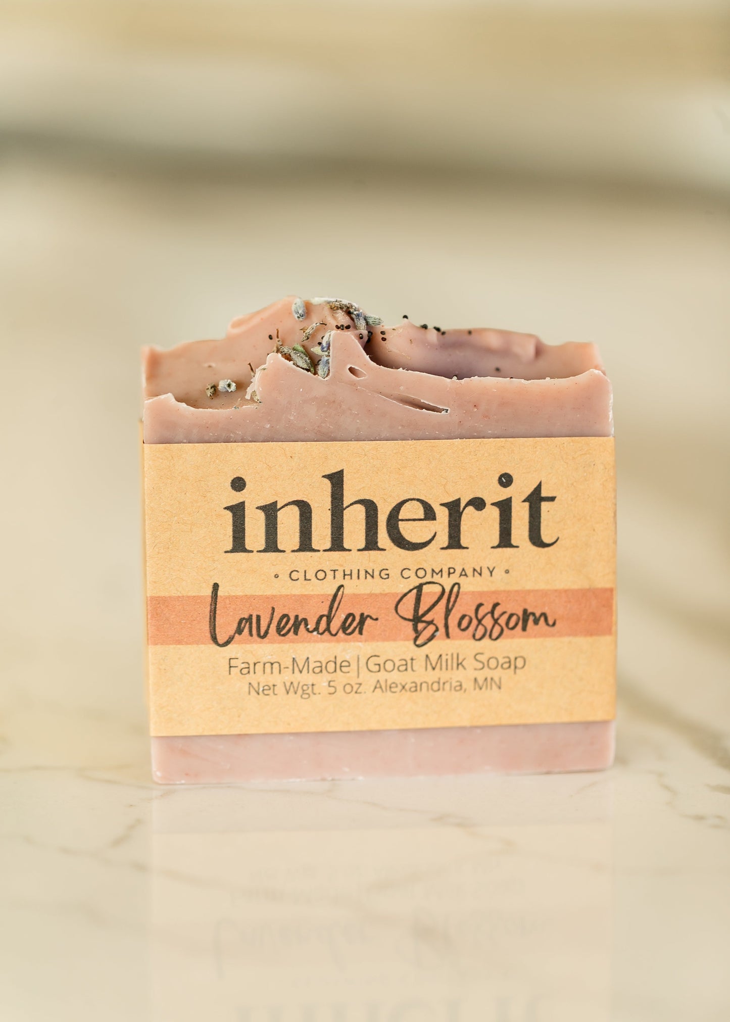 Inherit Artisan Farm Made Goat Milk Bar Soap Gifts Lavender Blossom