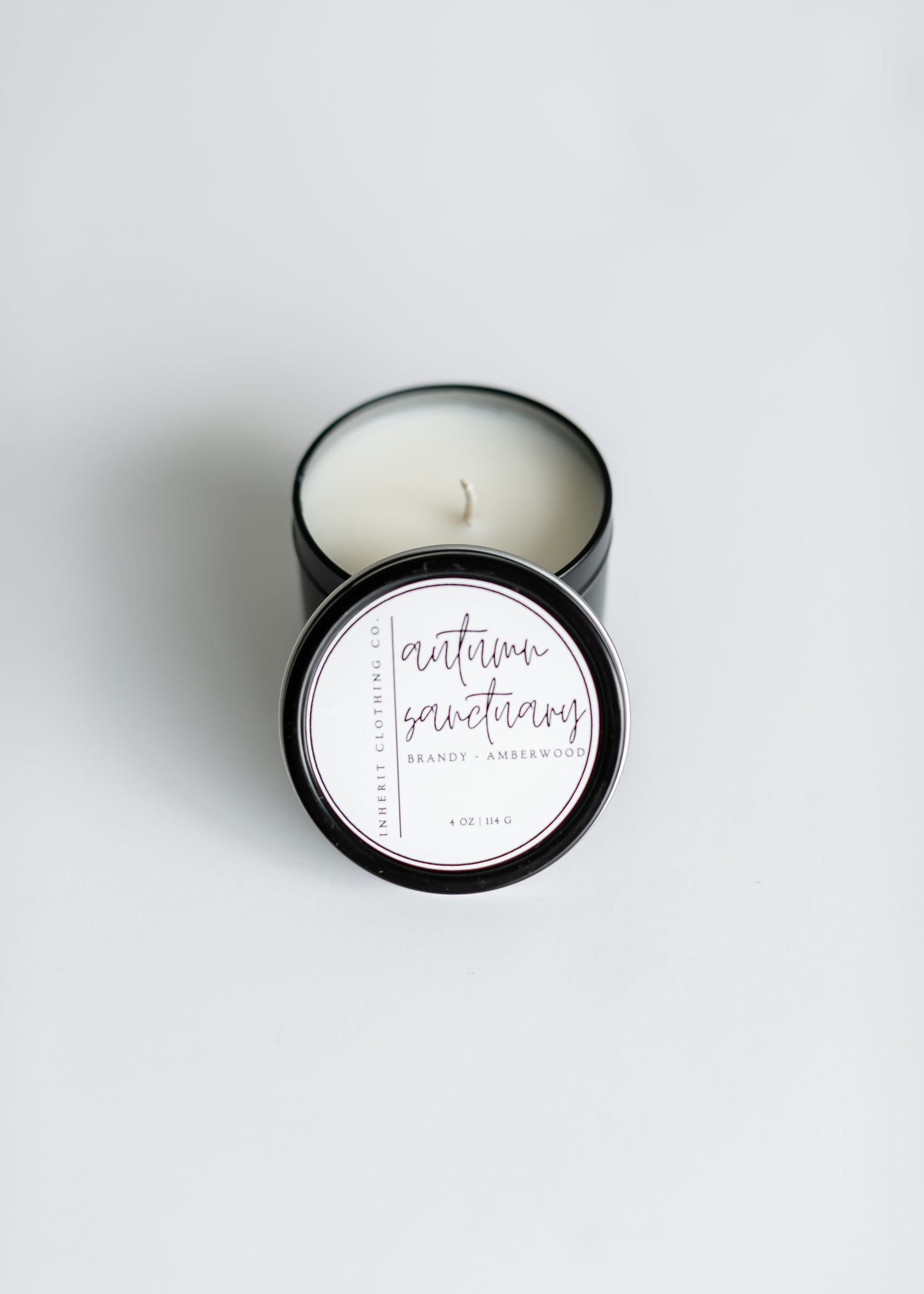 Inherit Authentic Scented Soy Candle 4oz Gifts Autumn Sanctuary