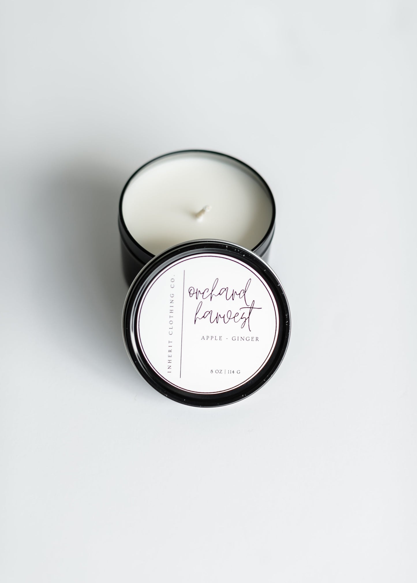 Inherit Authentic Scented Soy Candle 8oz Gifts Orchard Harvest