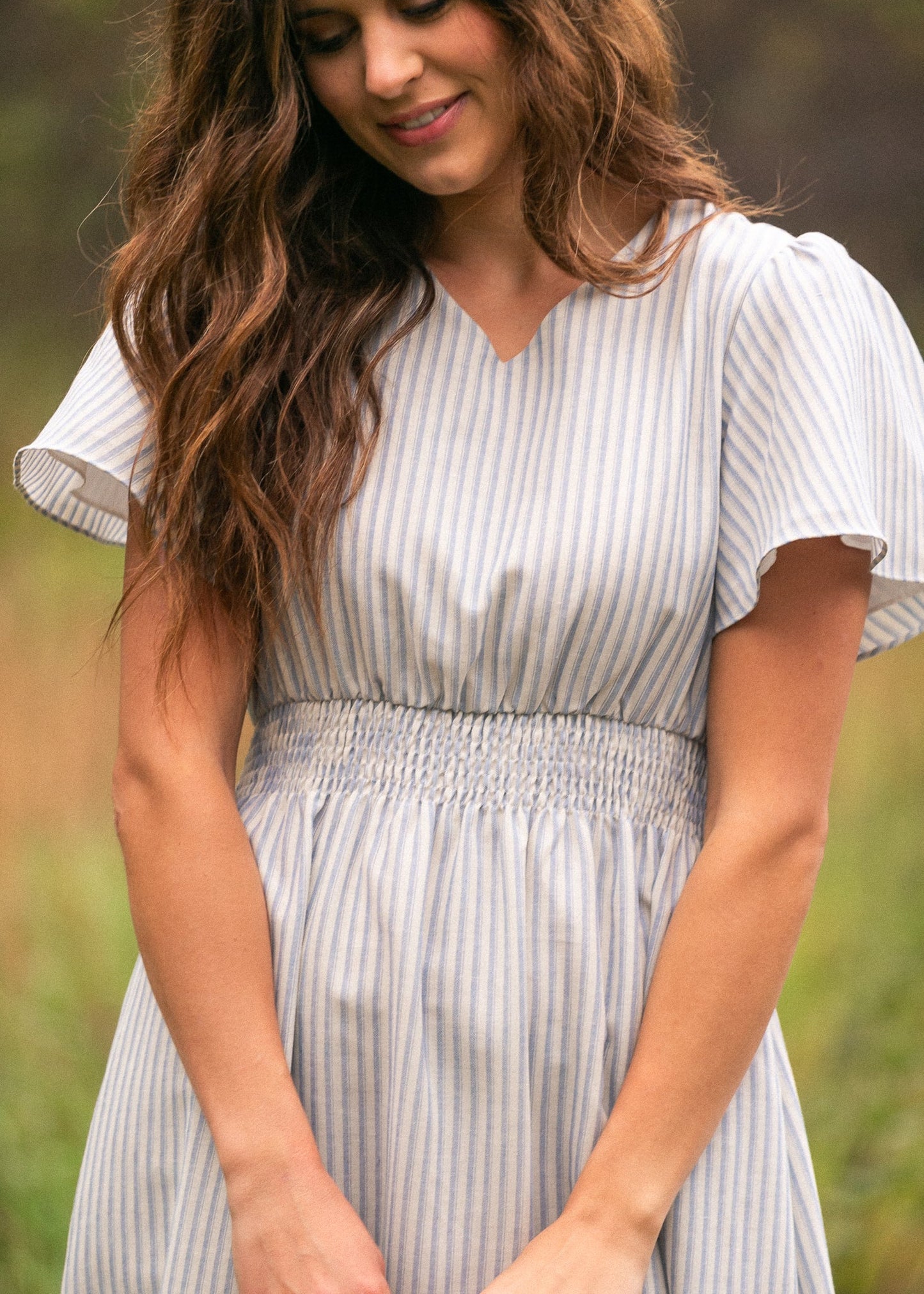 Isabella V Neck Maxi Dress IC Dresses