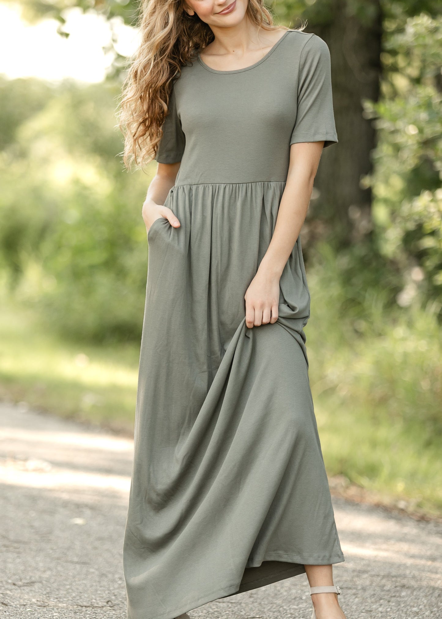 Jasmine Ribbed Maxi Dress IC Dresses