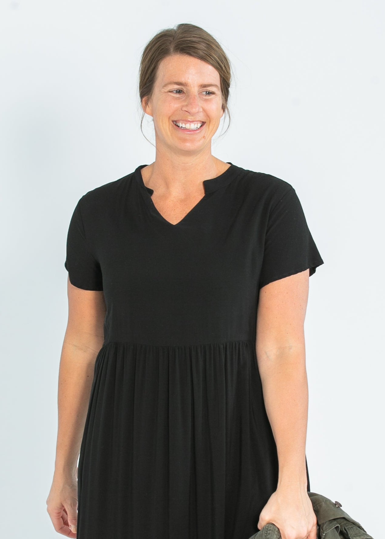 Jaydrien Flutter Sleeve Maxi Dress IC Dresses