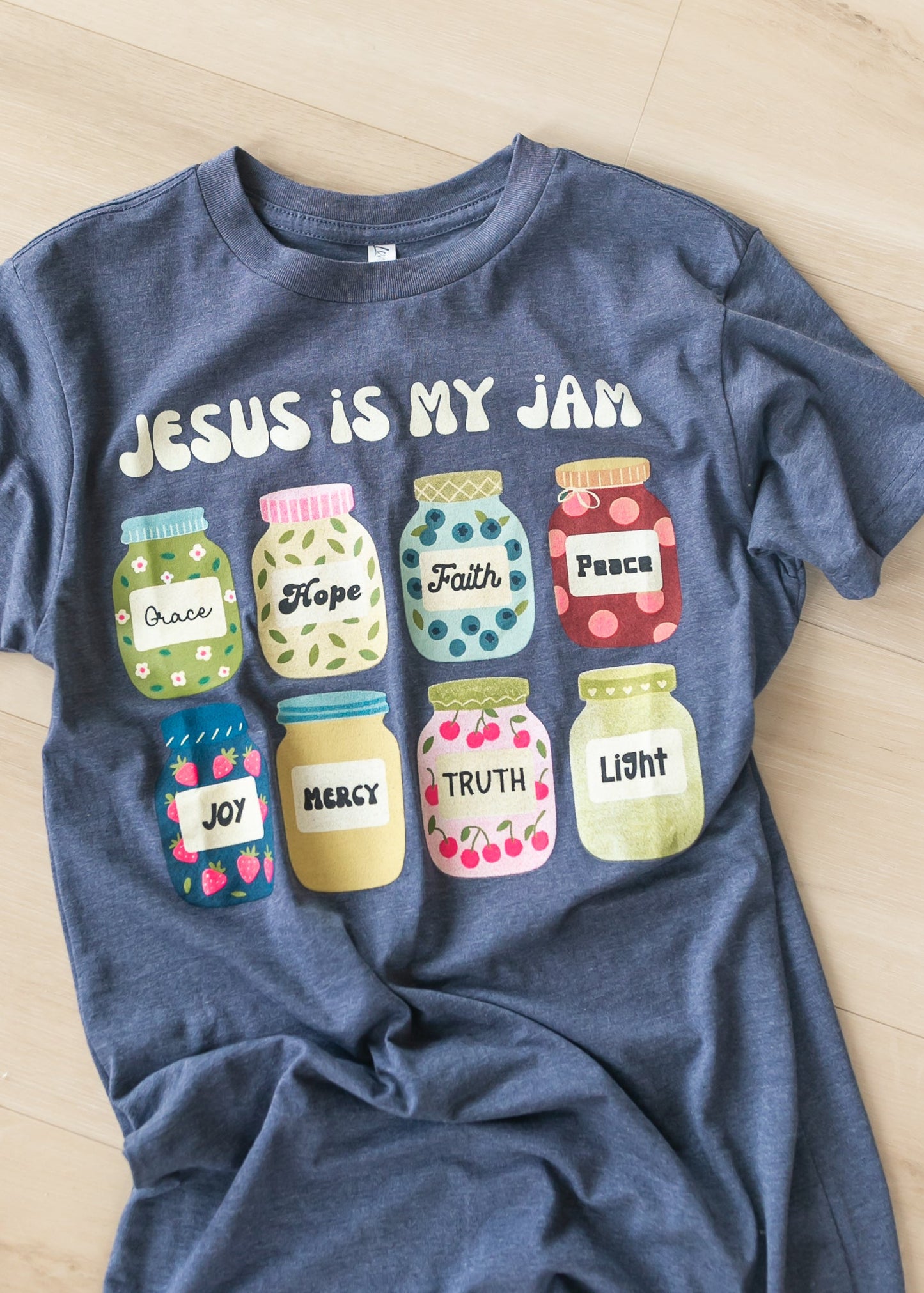 Jesus is my Jam Graphic Tee FF Tops
