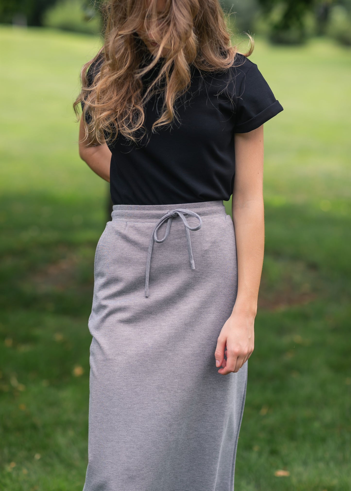 Jordan Knit Midi Skirt IC Skirts