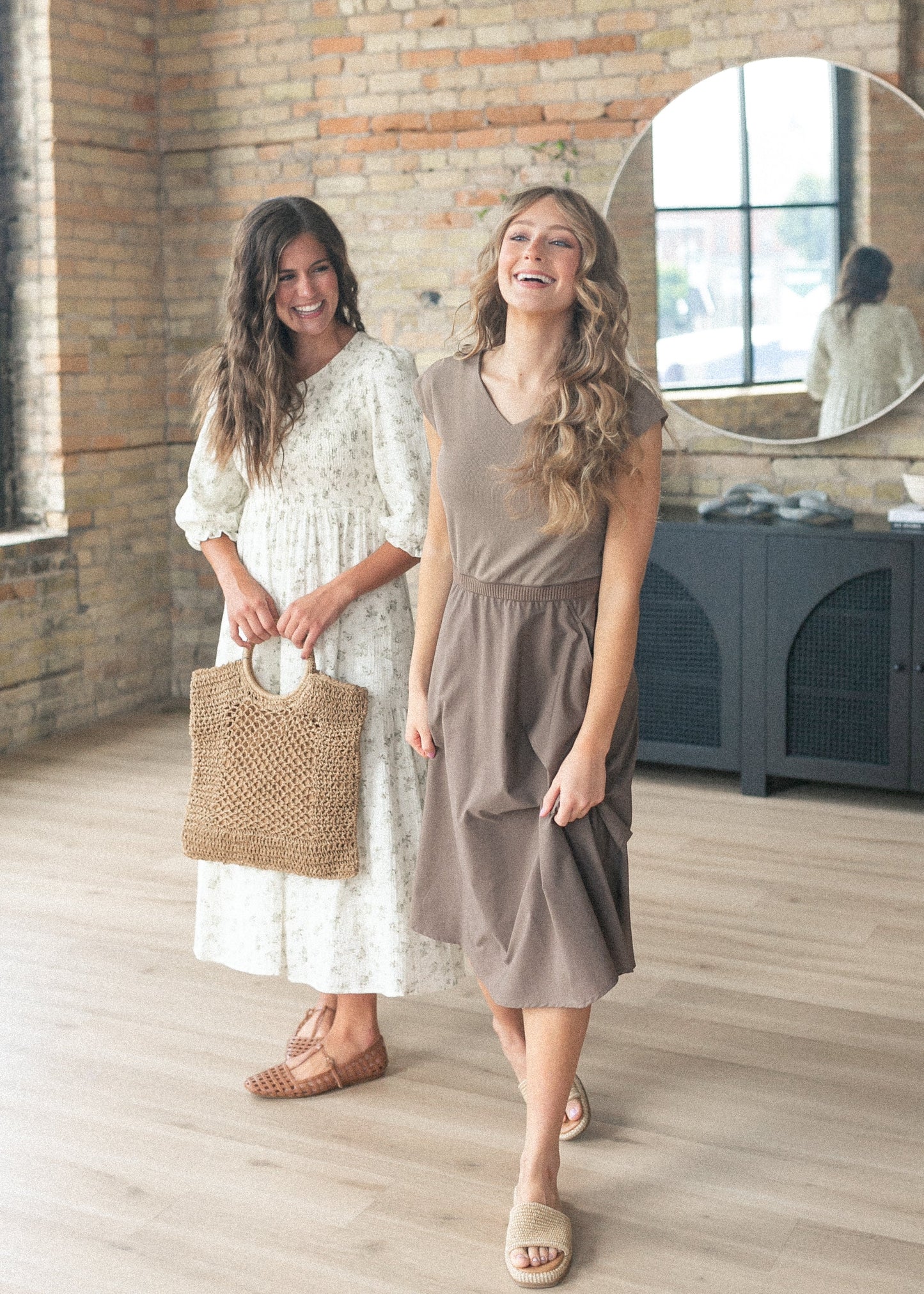 Kate Cap Sleeve Midi Dress IC Dresses