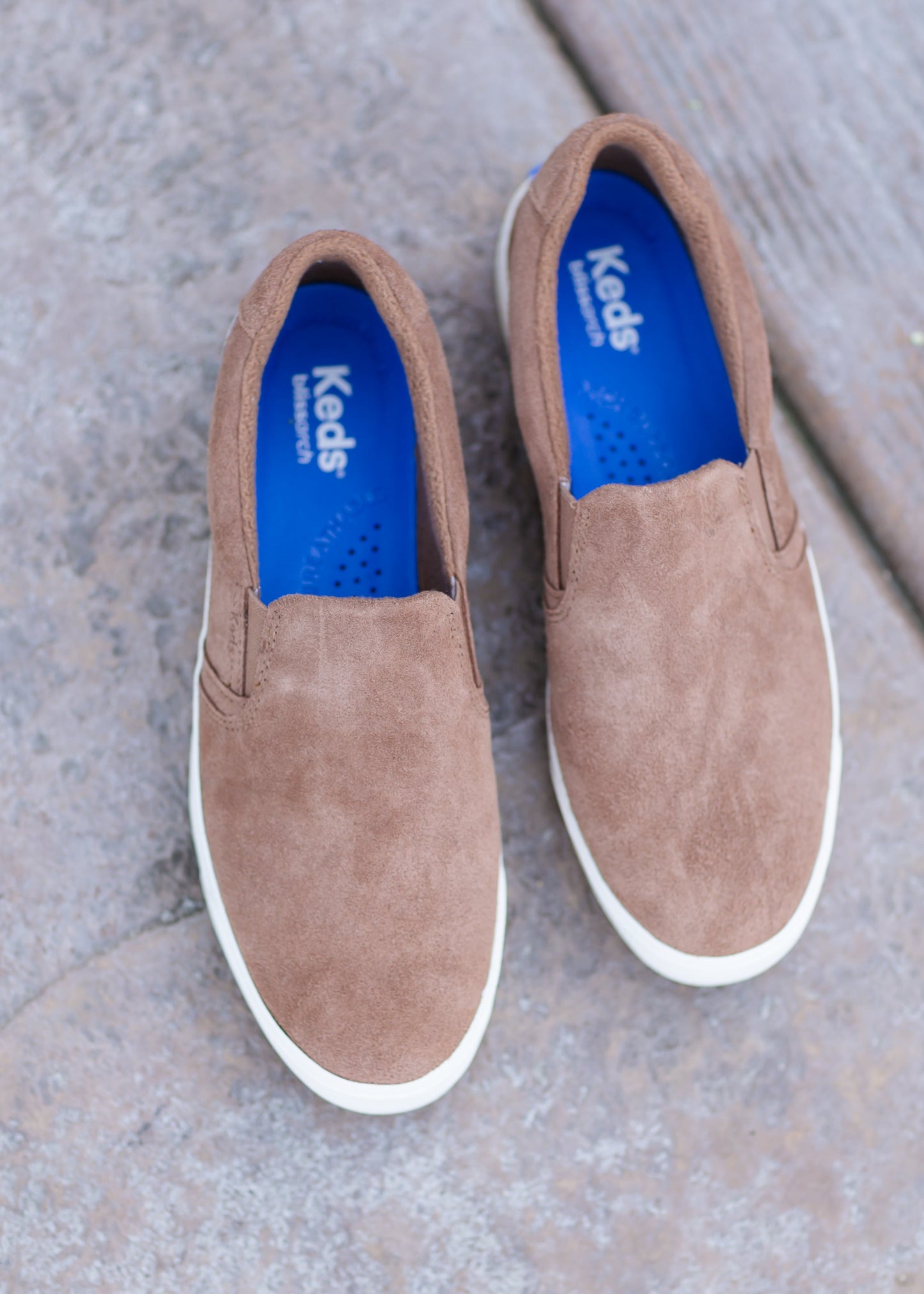 Keds® Pursuit Suede Slip On Sneaker Shoes
