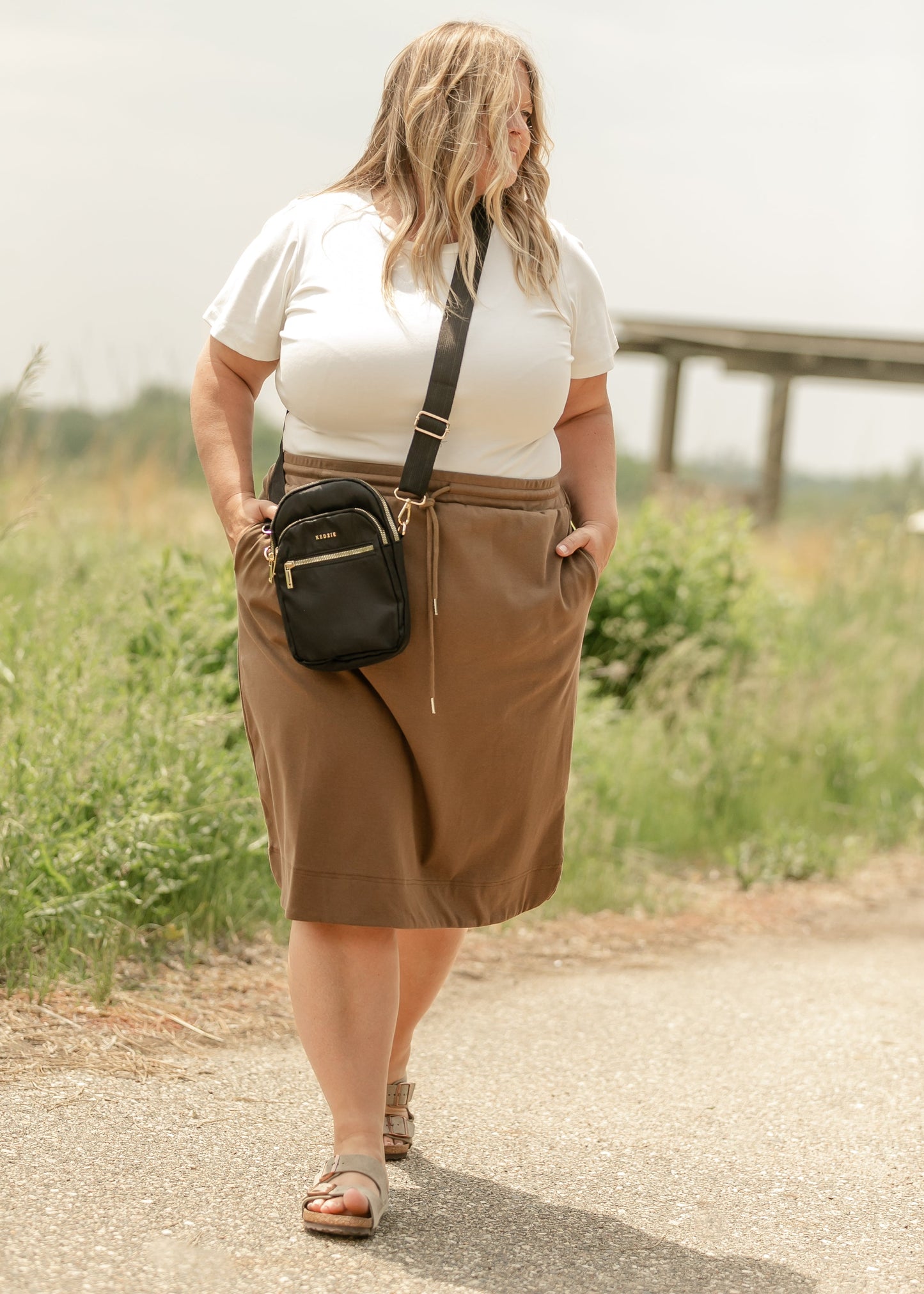 Kelly Drawstring Midi Skirt IC Skirts