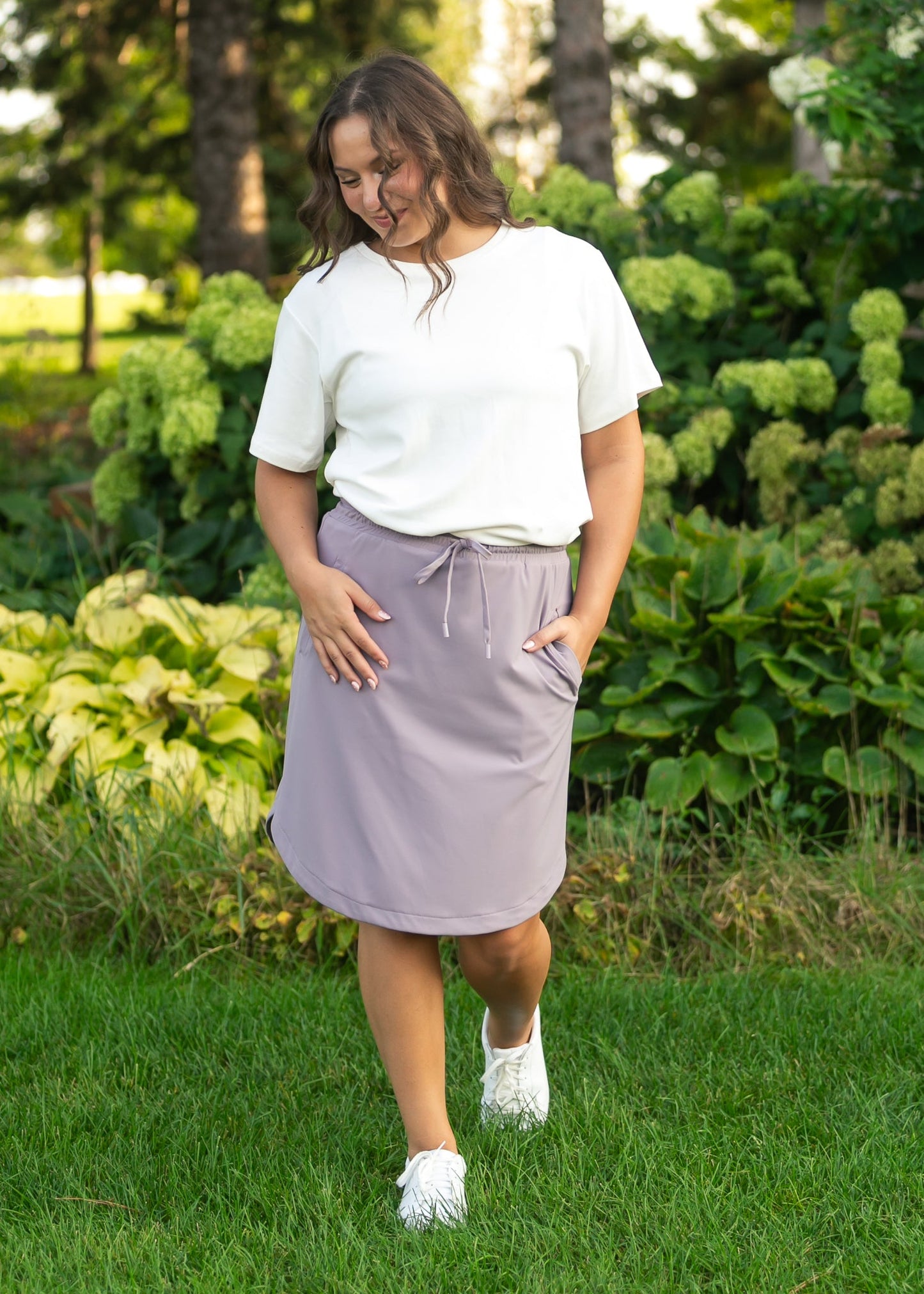 Kenedi Lilac Athletic Sport Skirt IC Skirts 1XL