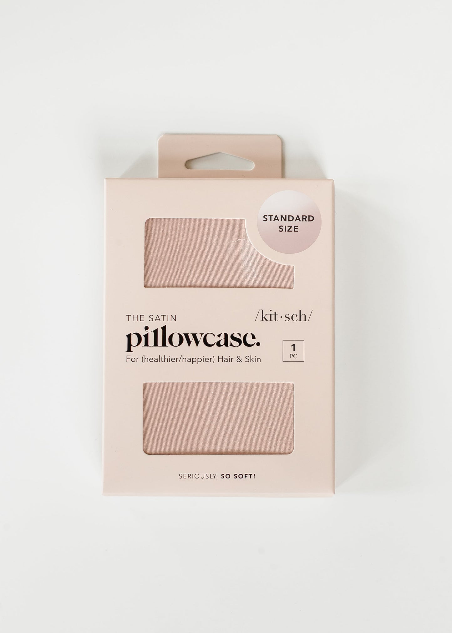 Kitsch™ Satin Standard Size Pillowcase Gifts Blush