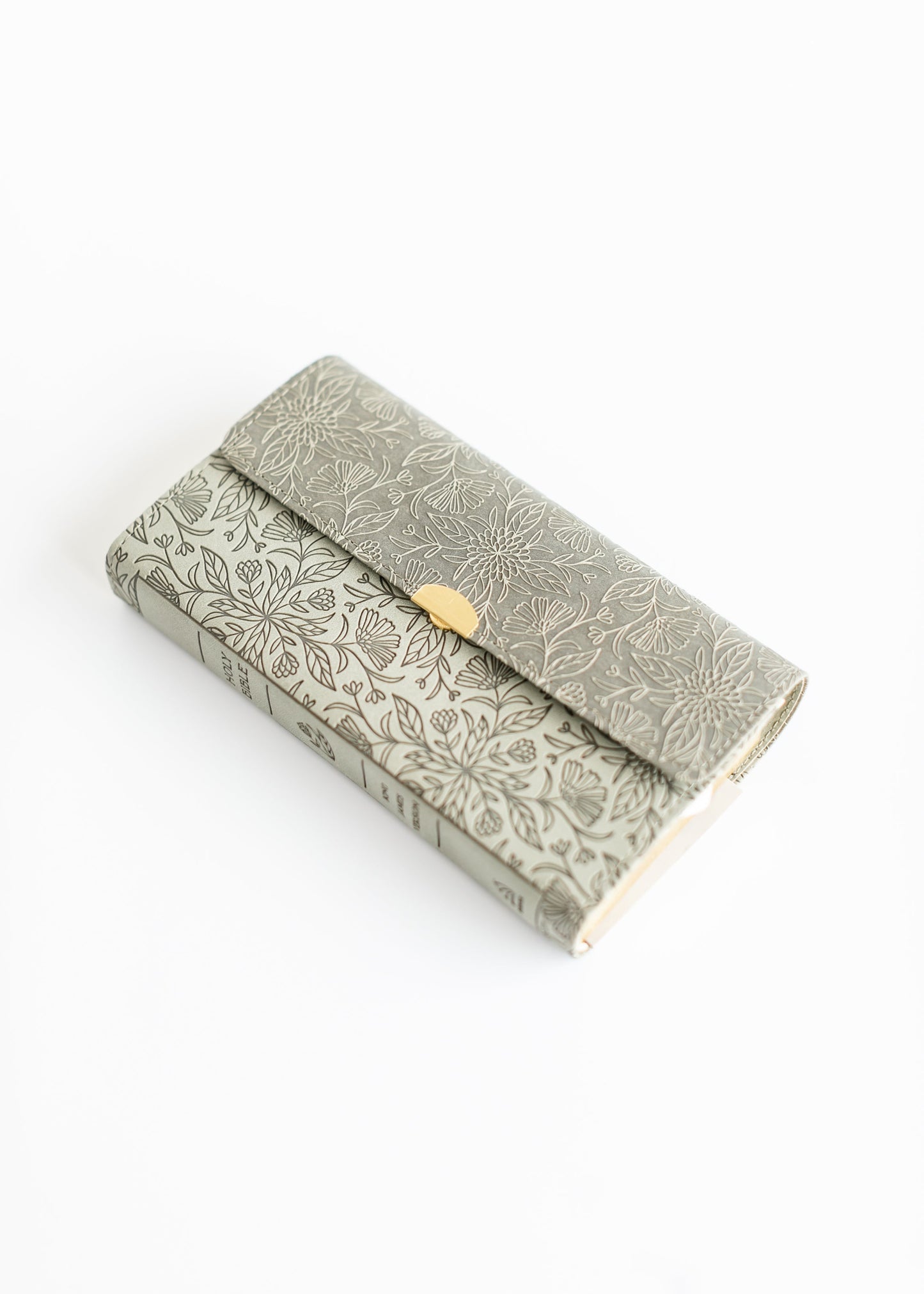 KJV Compact Bible Olive Petals Gifts