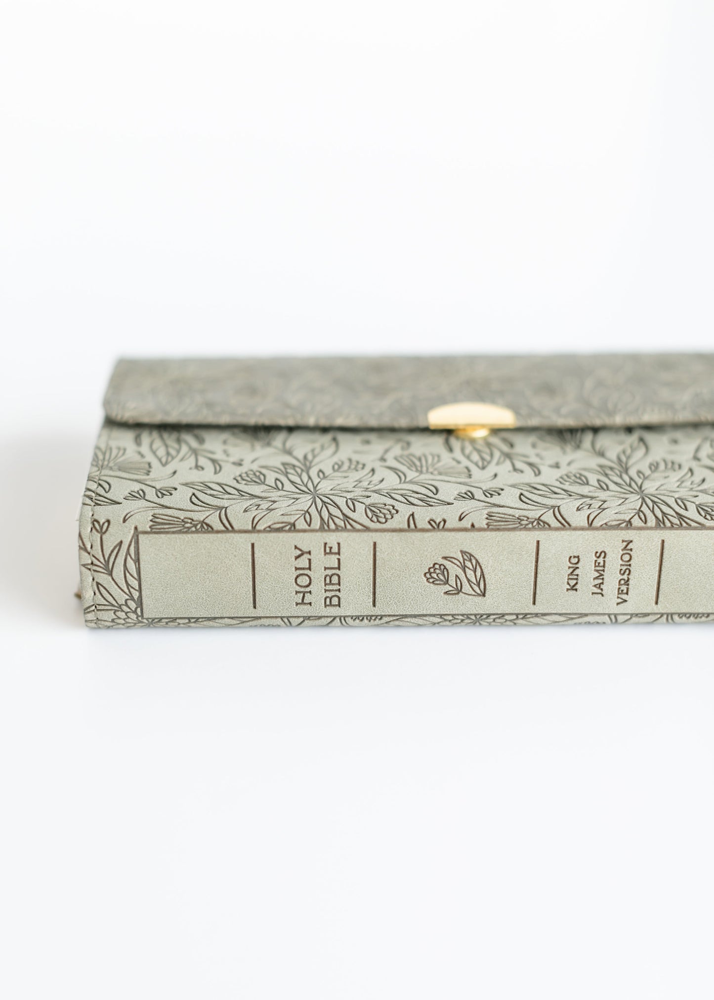 KJV Compact Bible Olive Petals Gifts
