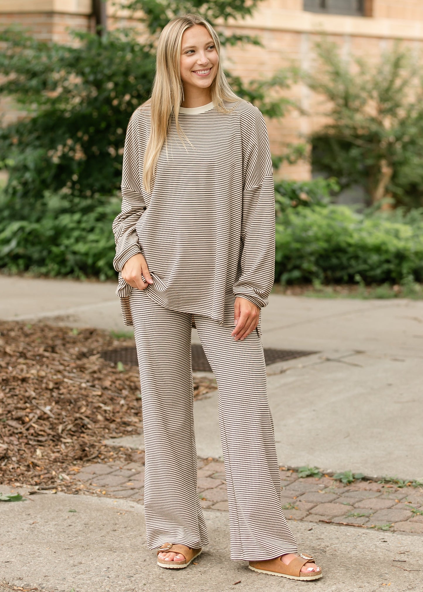 Know The Game Striped Sweats FF Skirts