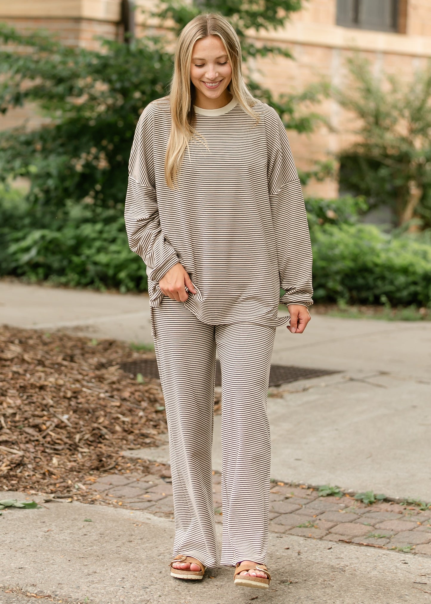 Know The Game Striped Sweats FF Skirts
