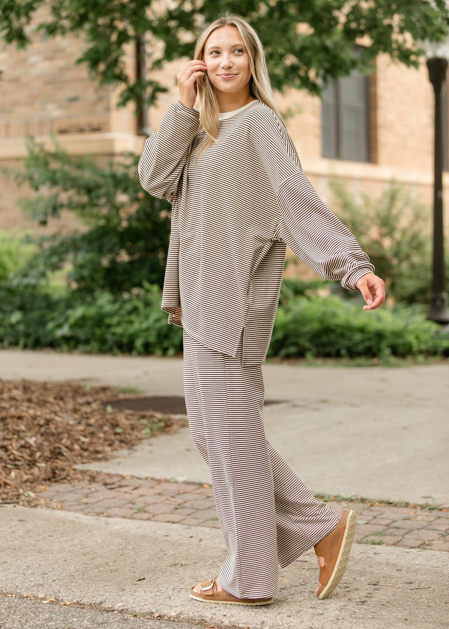 Know The Game Striped Sweats FF Skirts