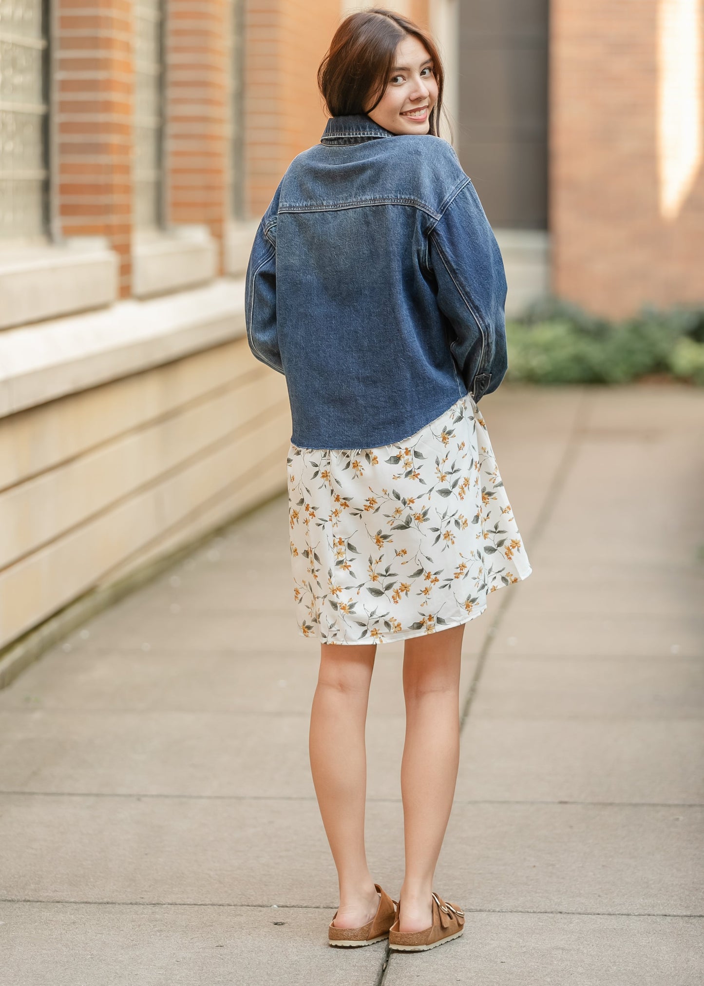 Kut from the Kloth® Lana Raw Hem Denim Jacket FF Tops
