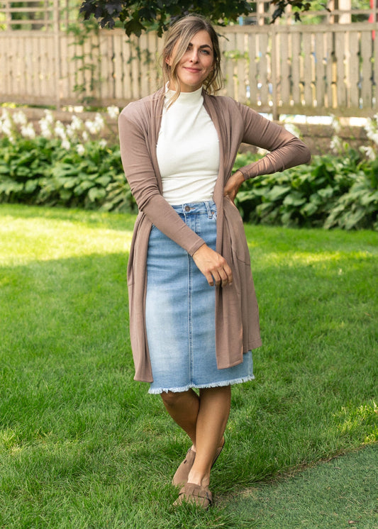 Kylin Open Front Cardigan IC Layering Essentials