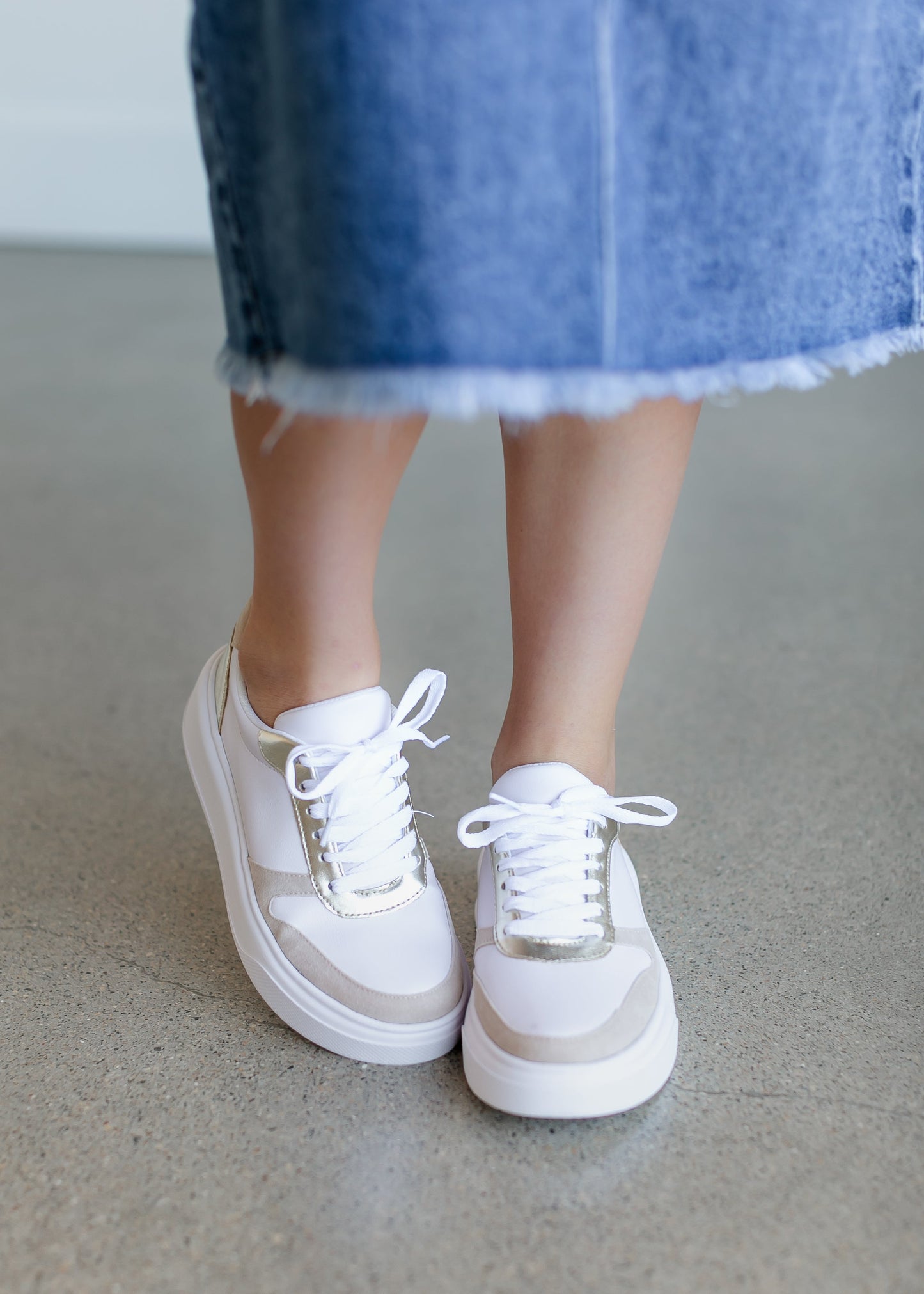 Lace-up Platform Sneakers Shoes