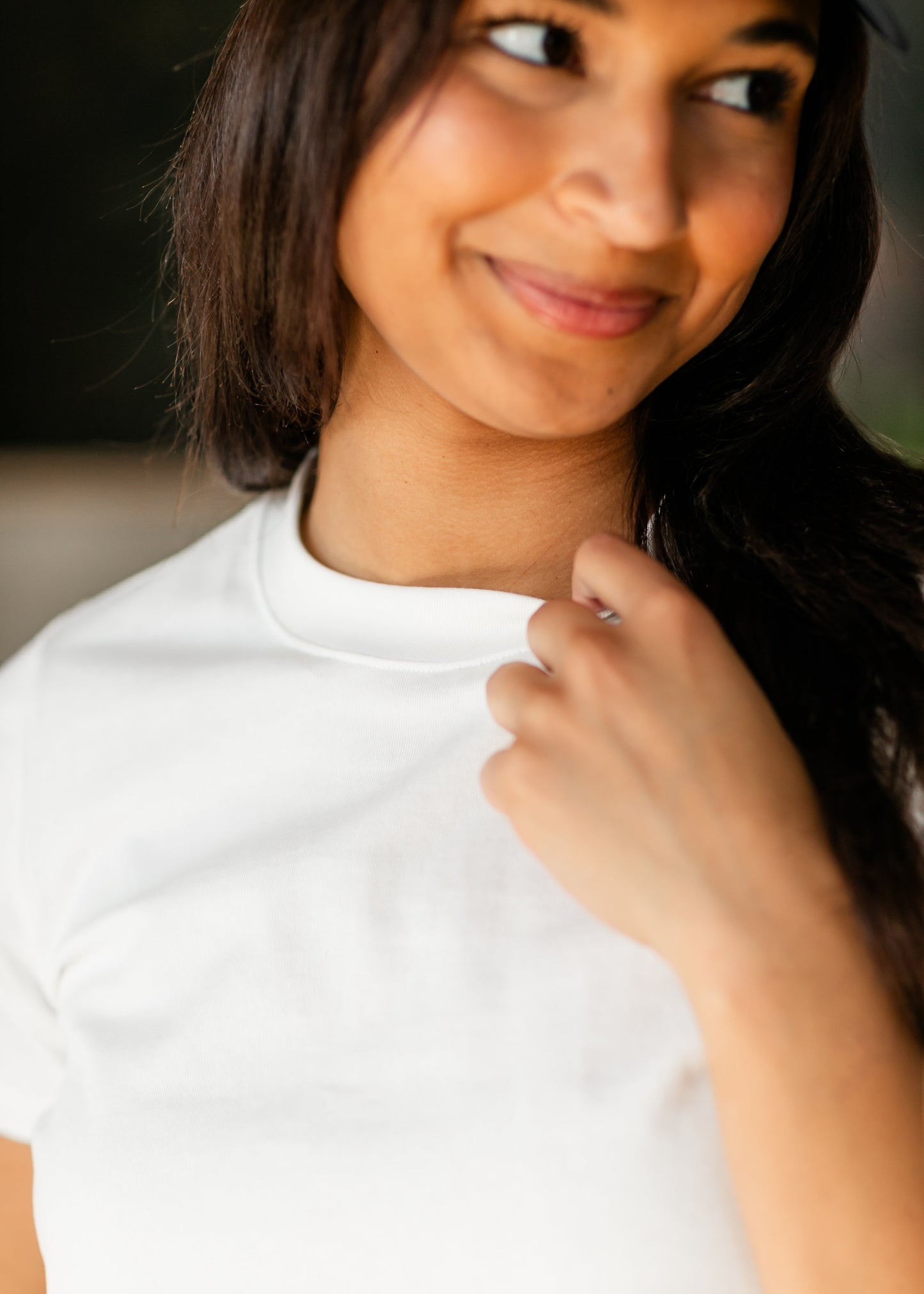 Lanie Casual Comfort Staple Tee FF Tops