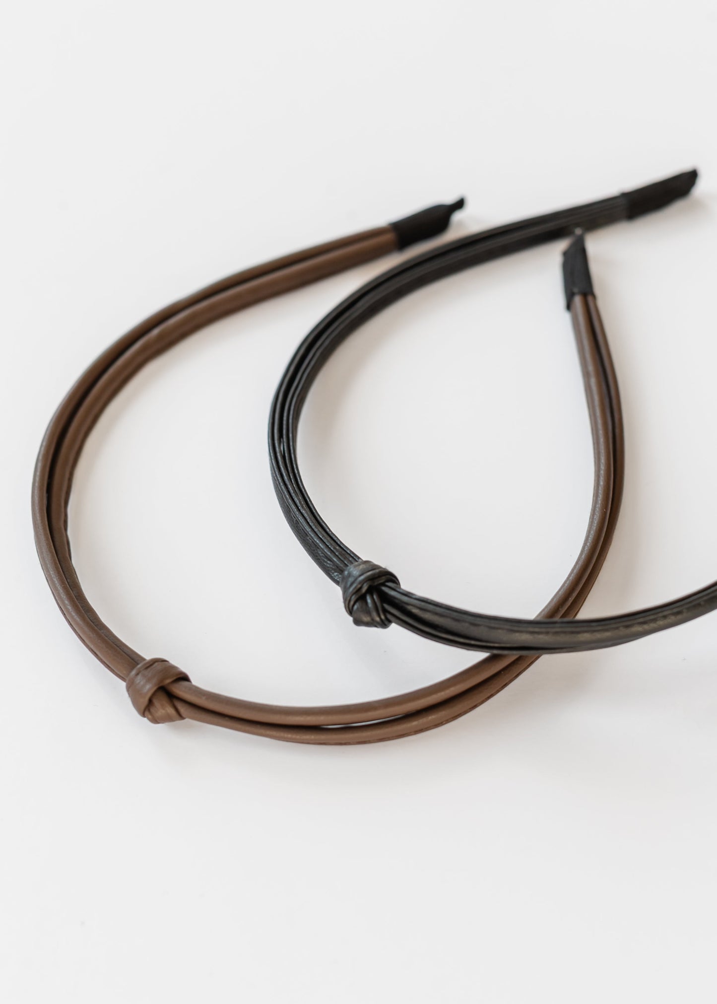 Leather Knot Headband Accessories