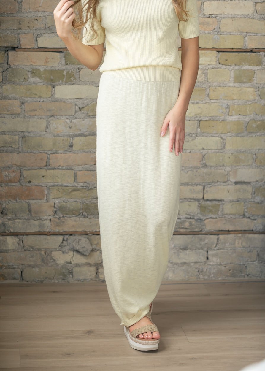 Lemonade Sweater & Skirt Set FF Tops